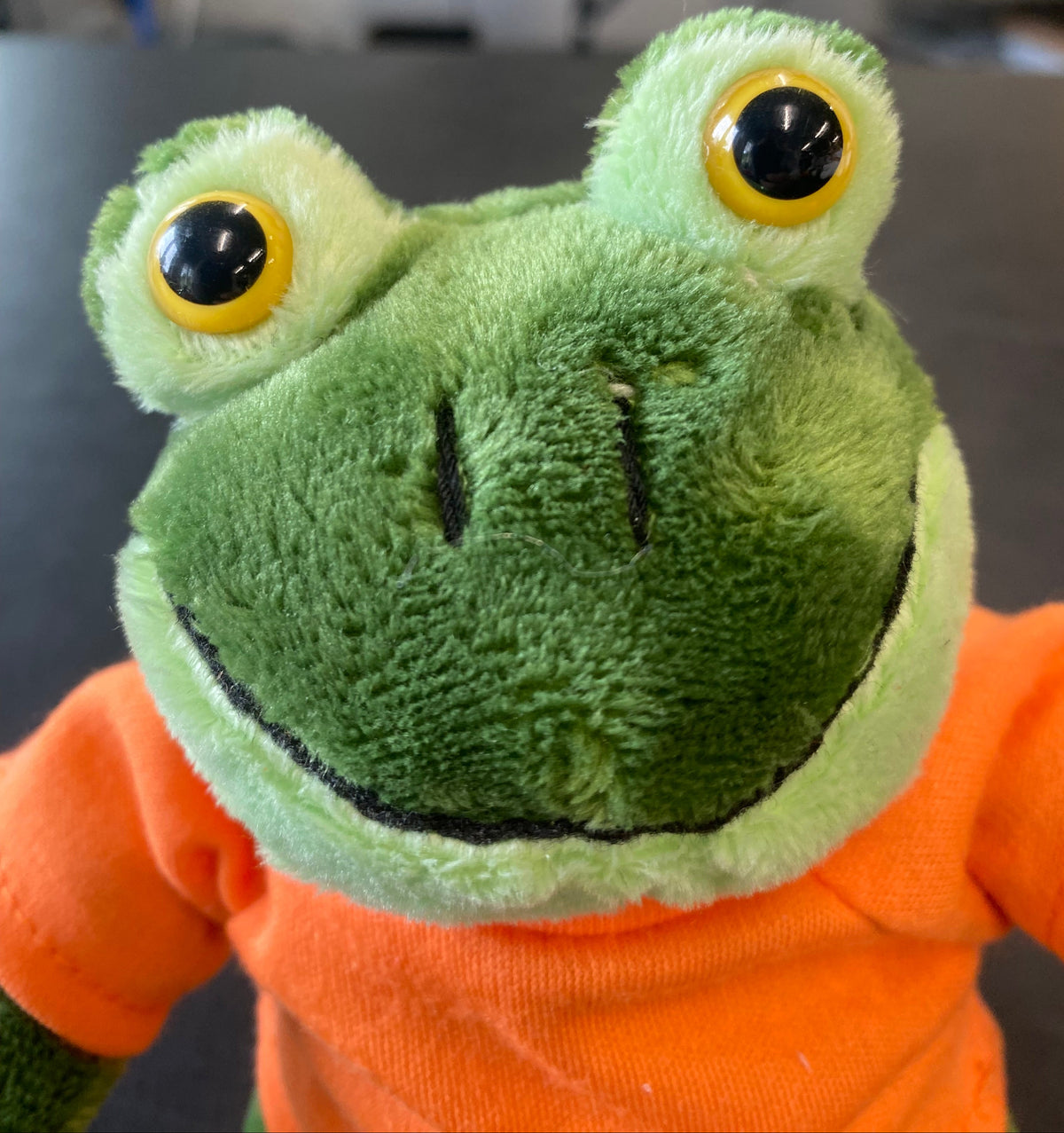 frø bamse med eget tryk
