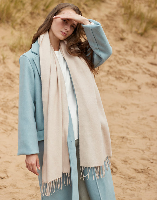  vævet halstørklæde