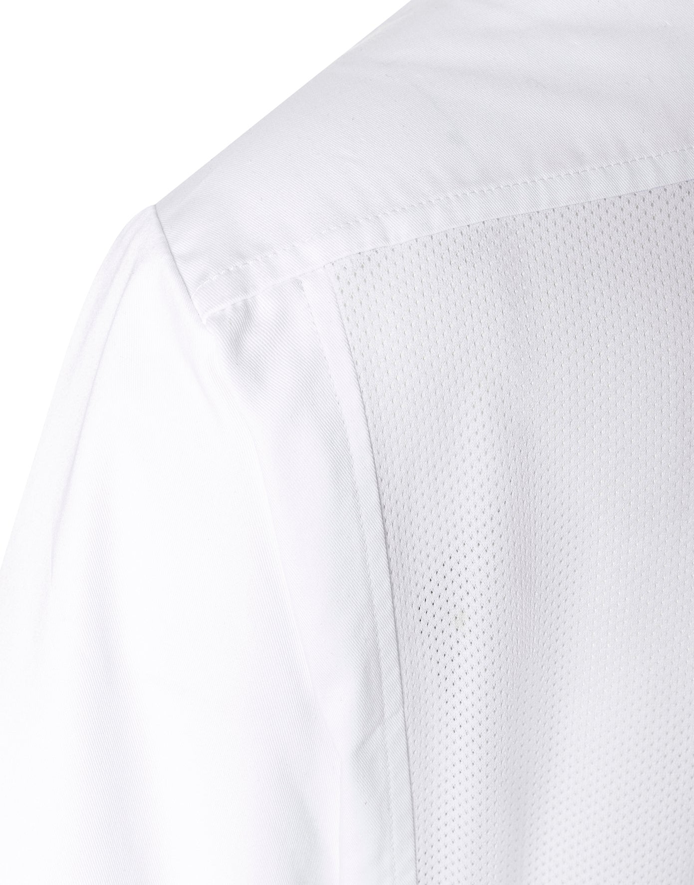 Hvid Basic Kokkejakke