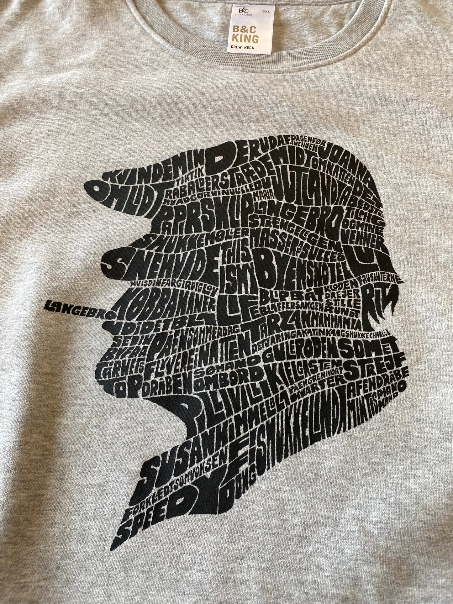 Kim Larsen sweatshirt grå 3XL