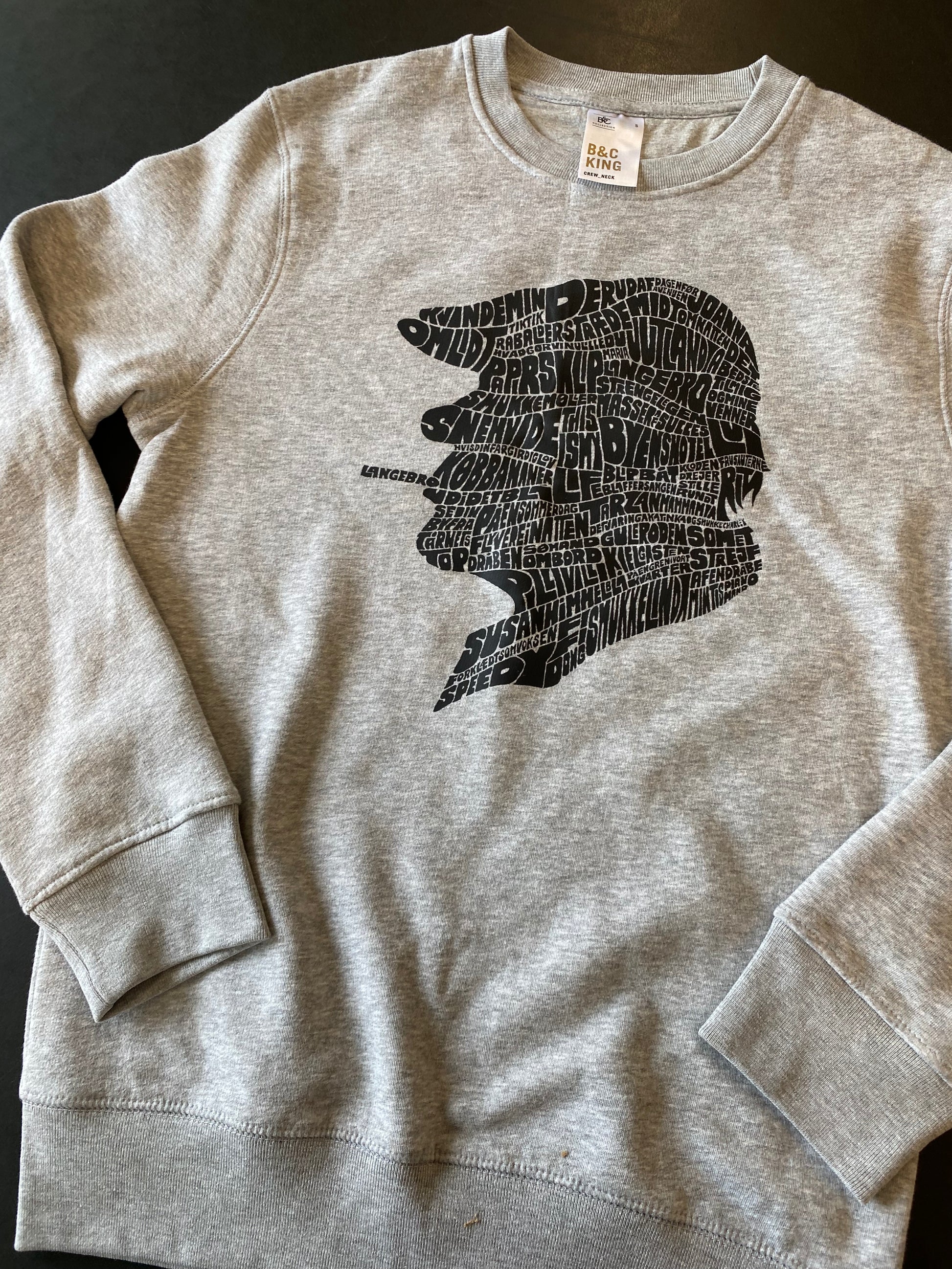 Kim Larsen sweatshirt grå Small