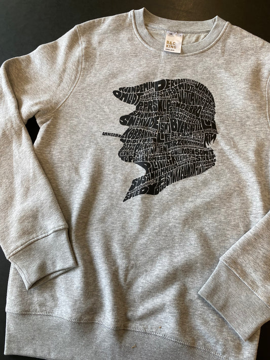 Kim Larsen sweatshirt grå Small