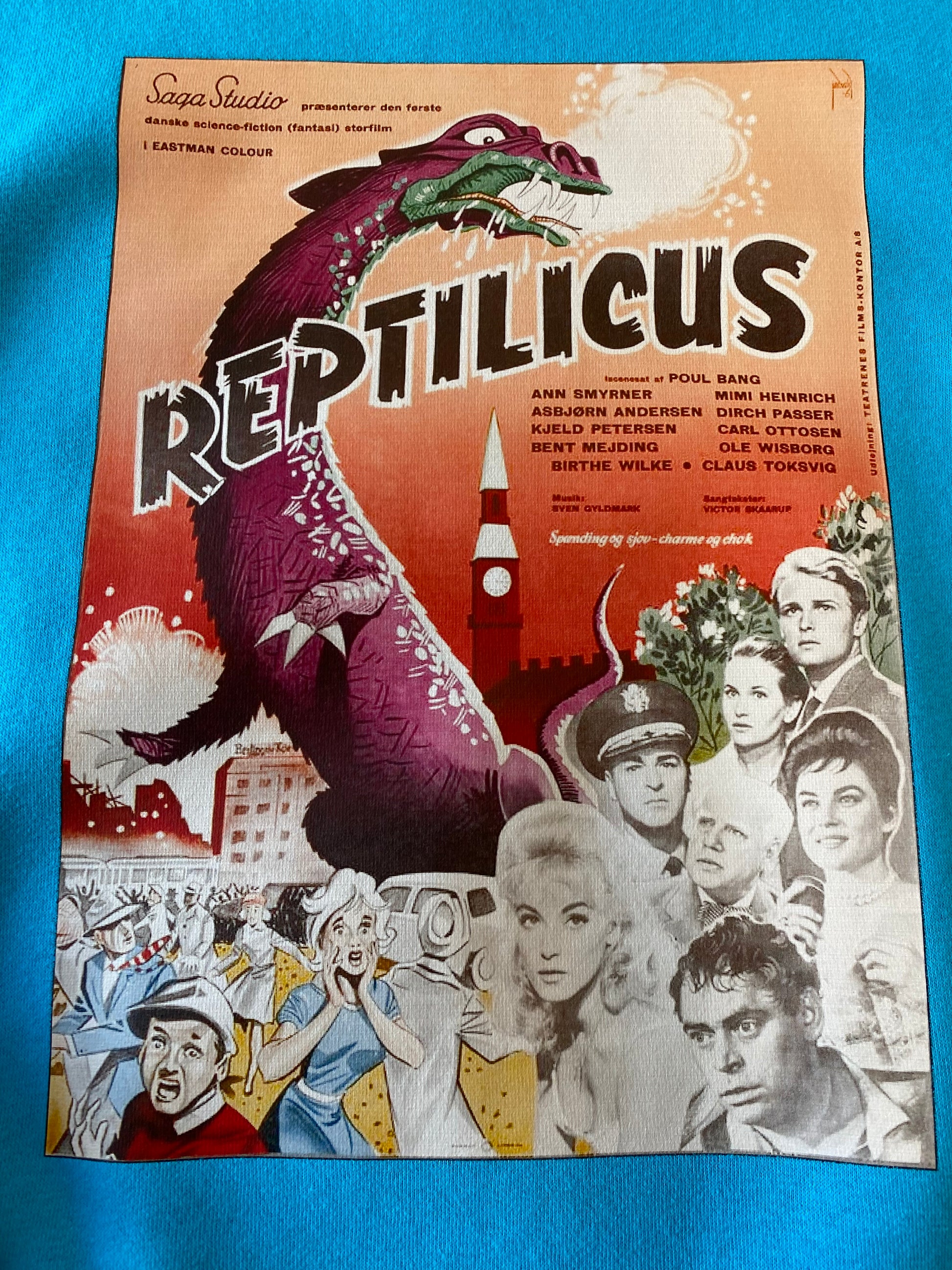 Reptilicus trøje