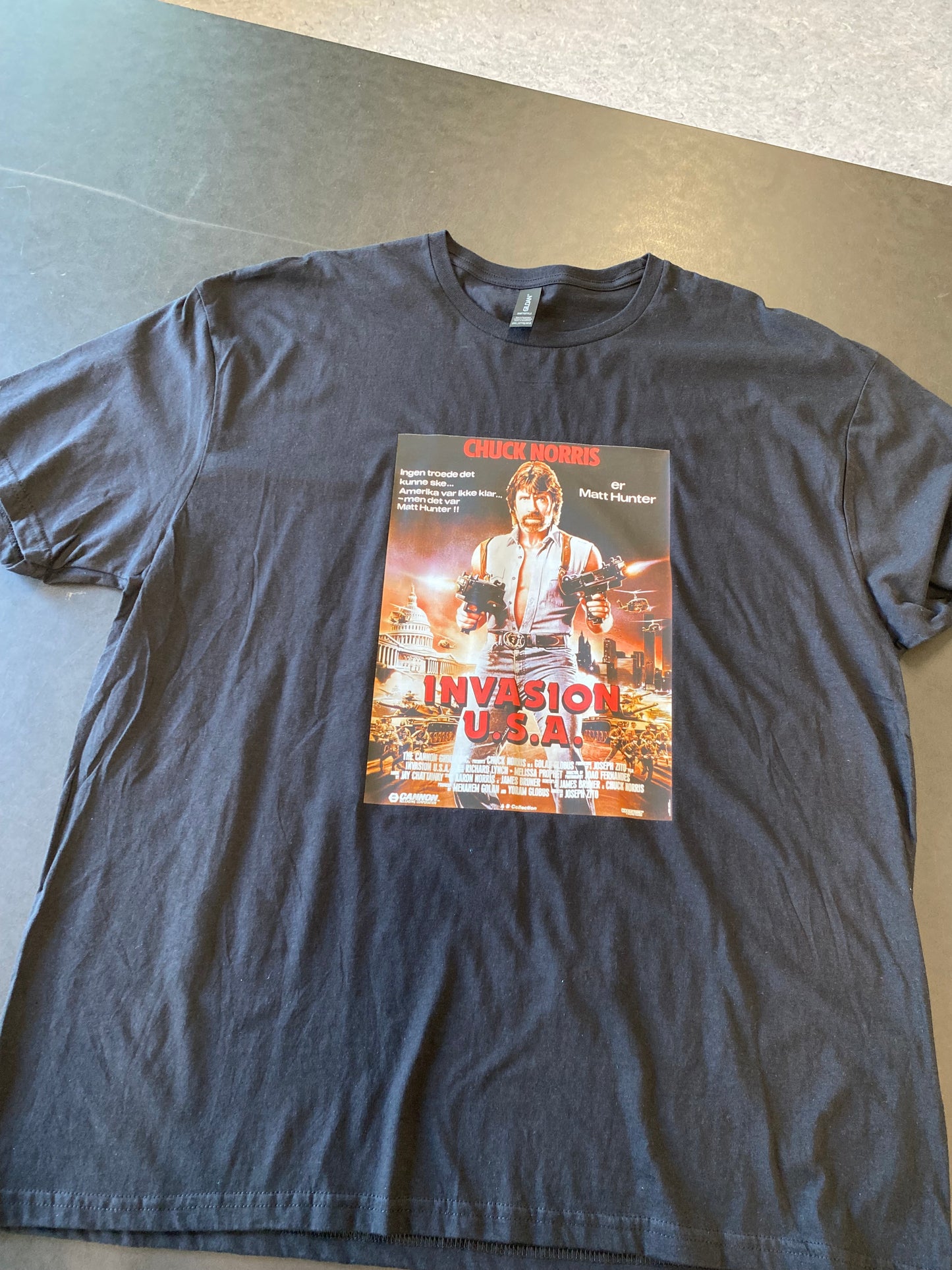 Chuck Norris Invasion USA T-shirt 