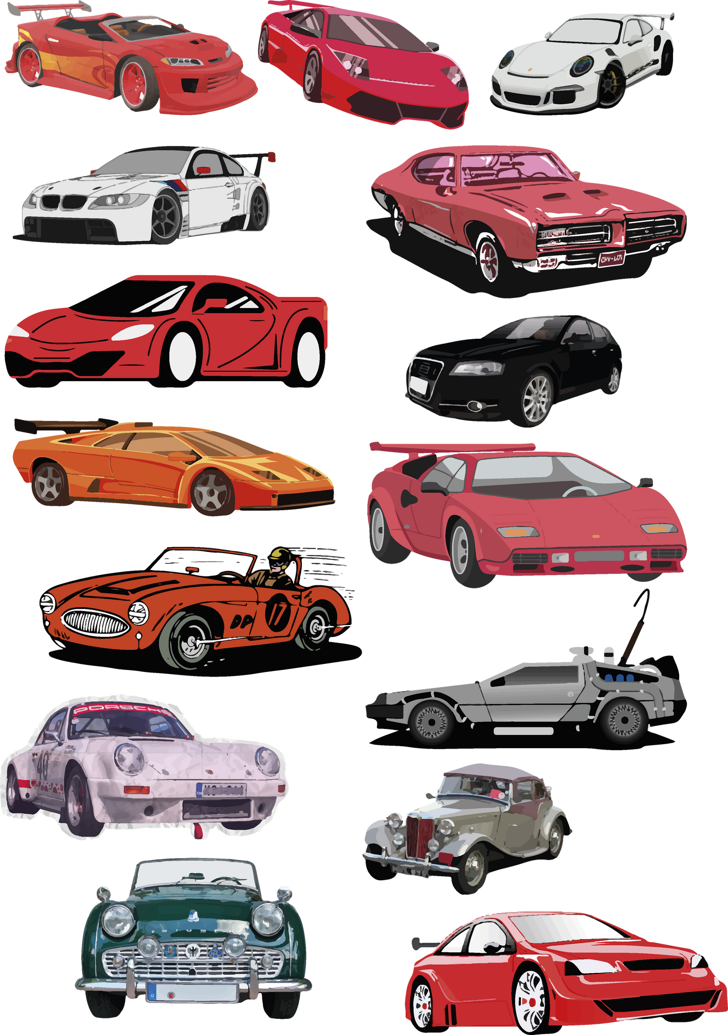 Biler - Midlertige tatoveringer