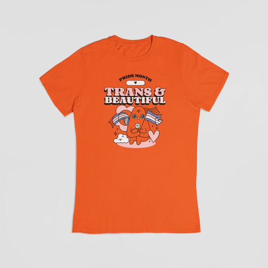 Trans & beautiful orange T-shirt
