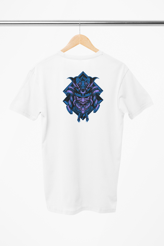 Blå Oni Maske - T-shirt