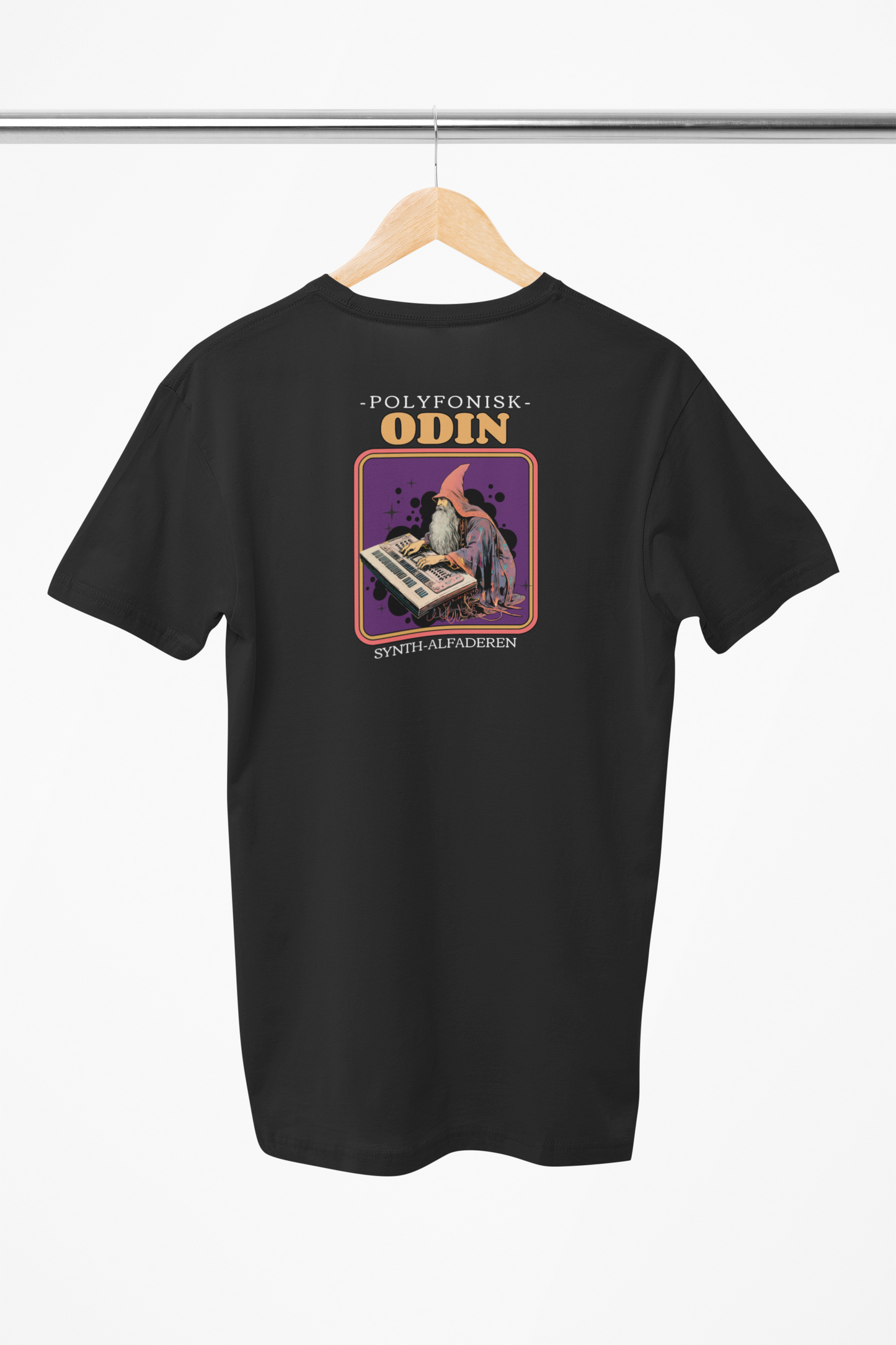 Sjov Odin t-shirt sort