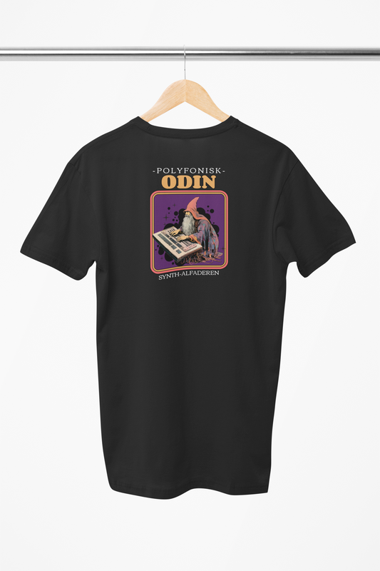 Sjov Odin t-shirt sort