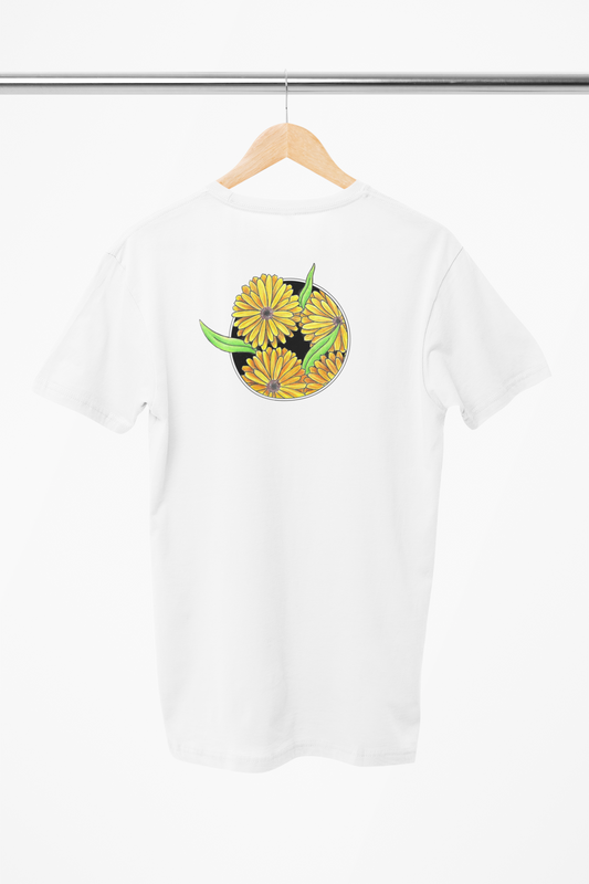 Morgenfrue på t-shirt