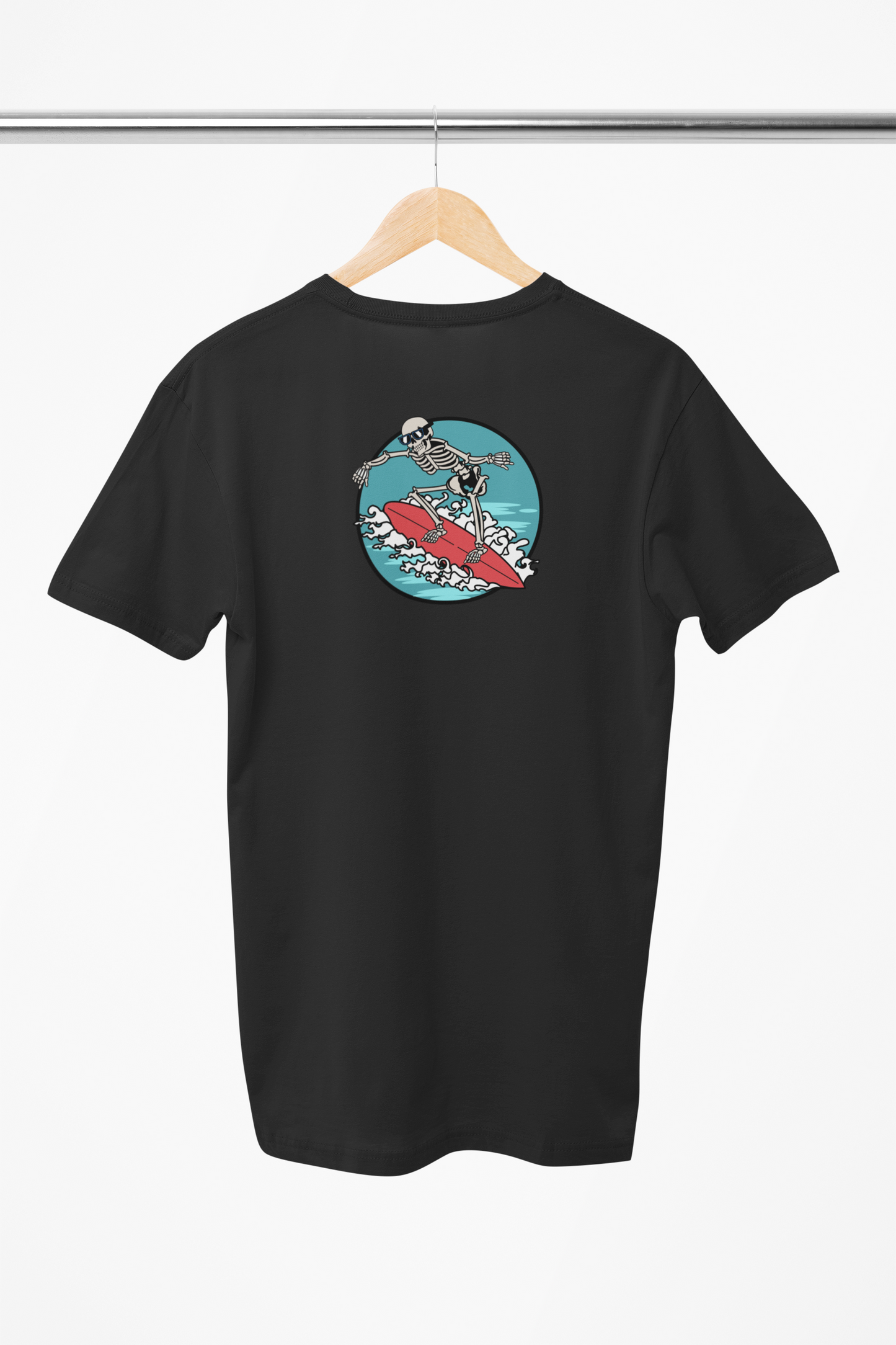 Skelet Surfer - T-shirt