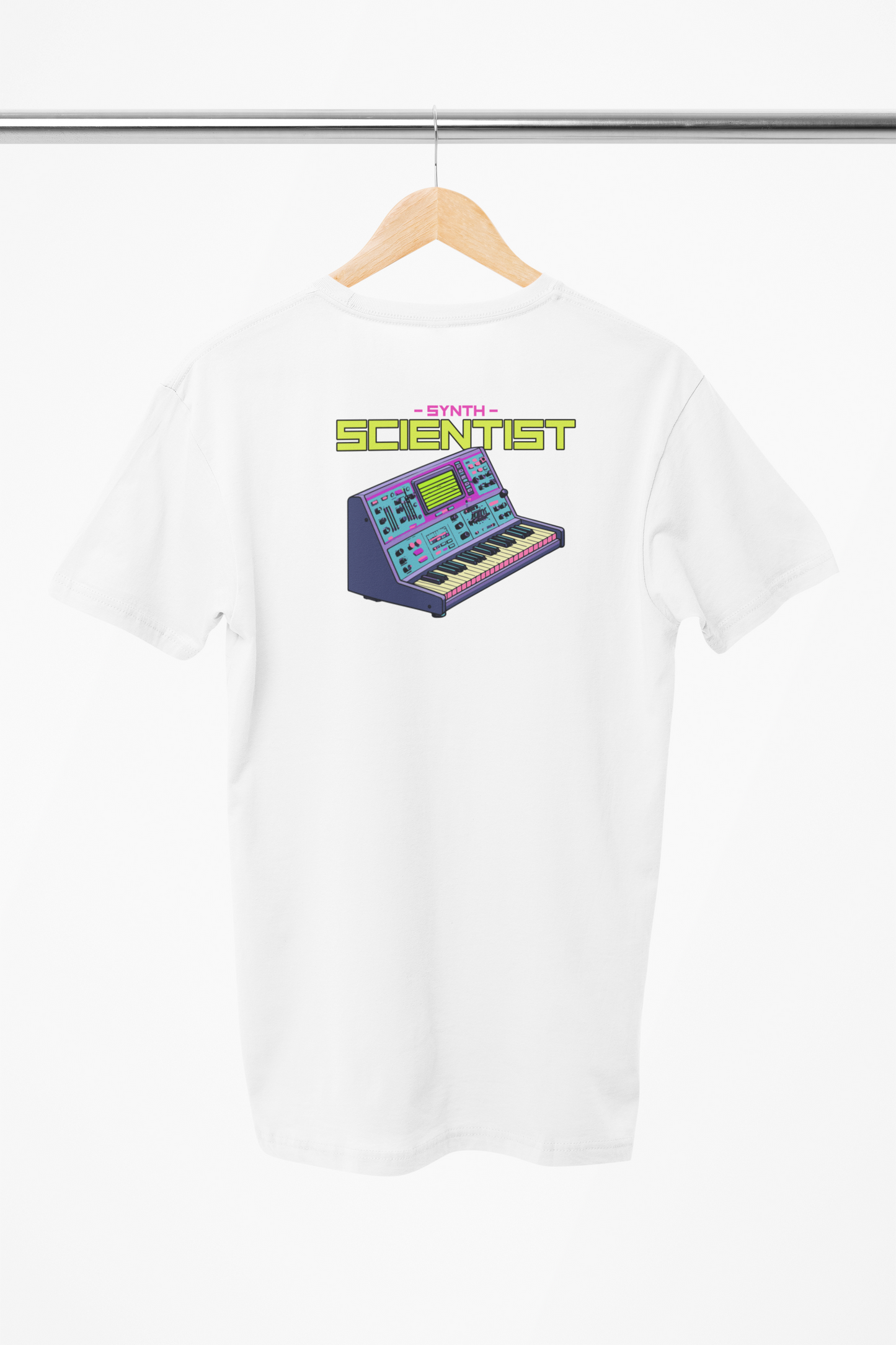 retro t-shirt hvid