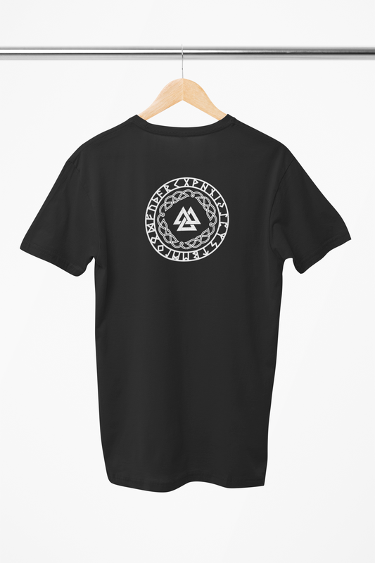 Valknut t-shirt sort