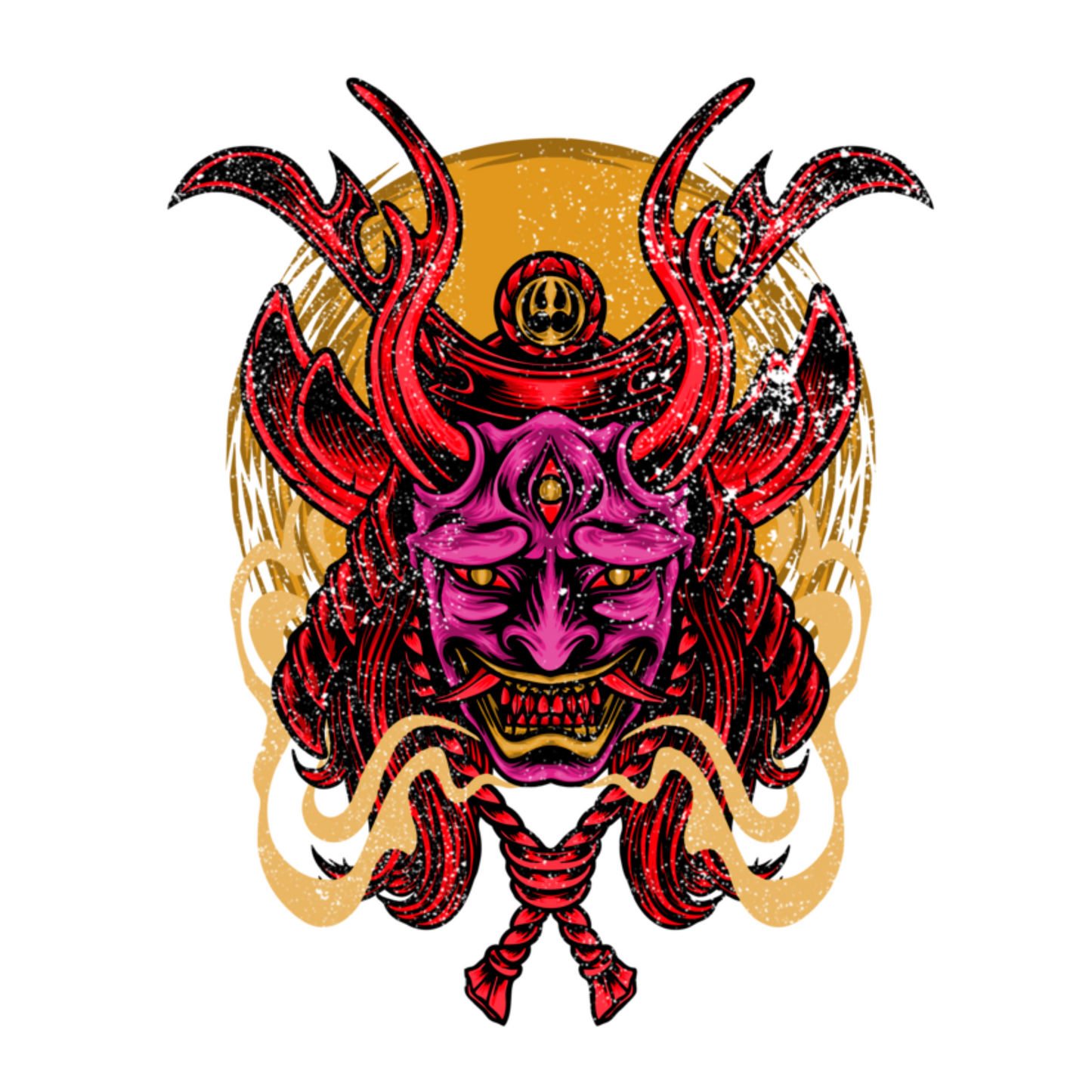 Oni Maske - T-shirt