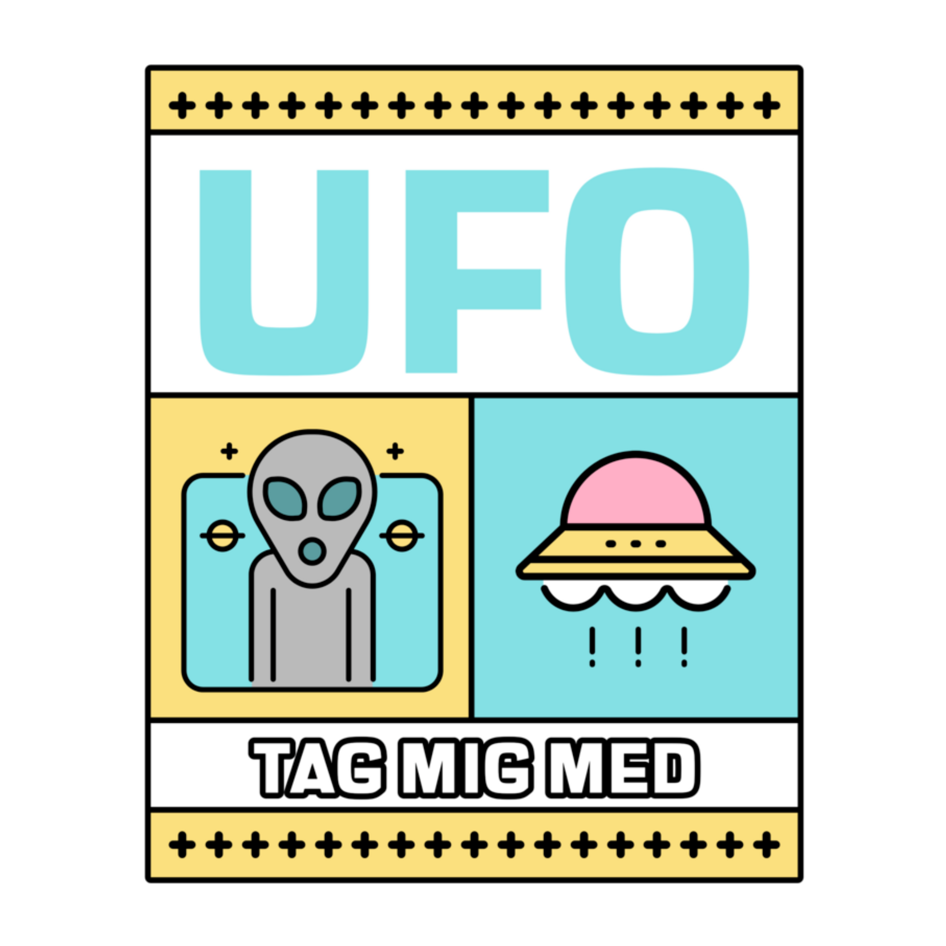 UFO alien motiv