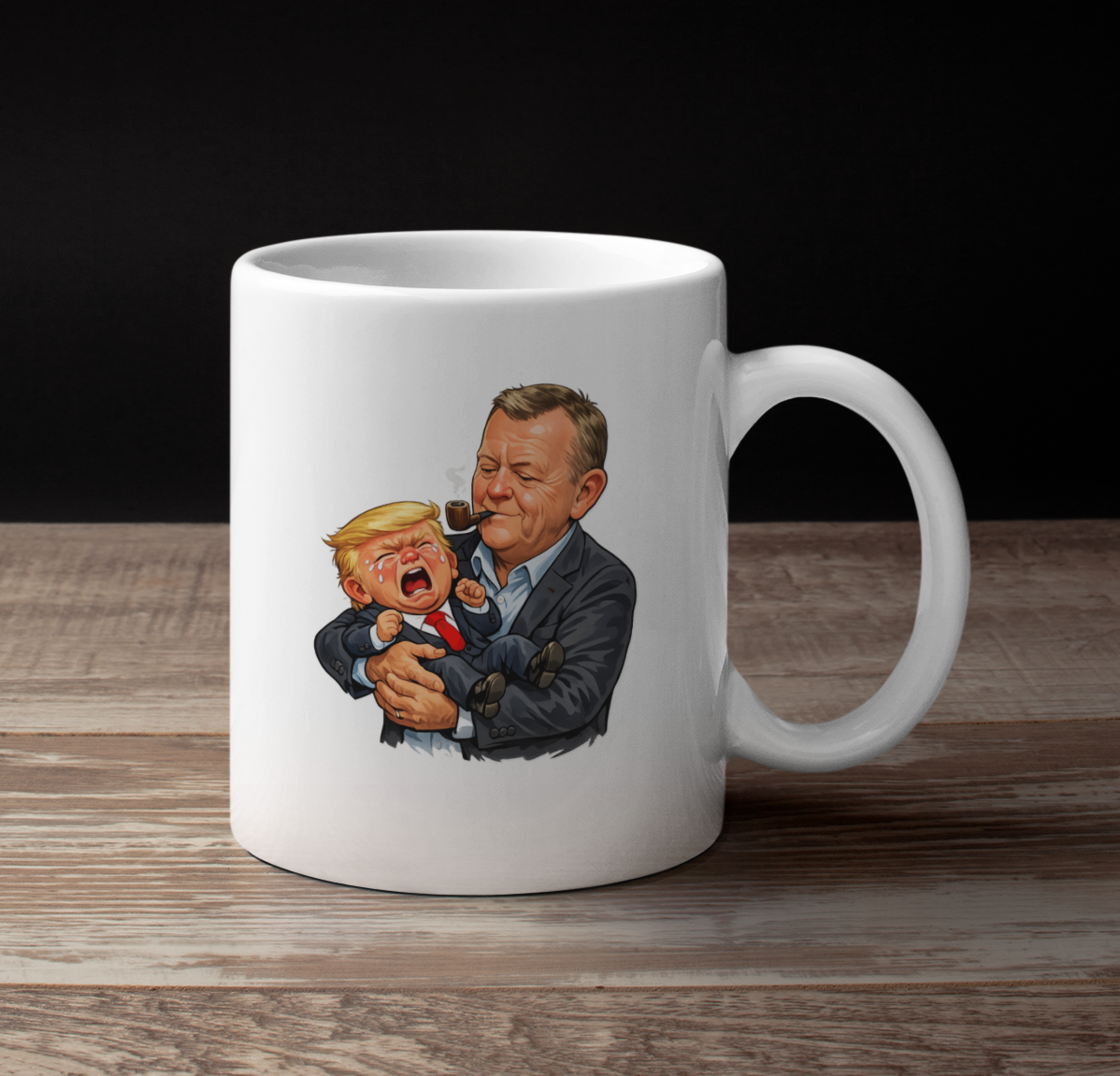 Lars løkke og trump kop