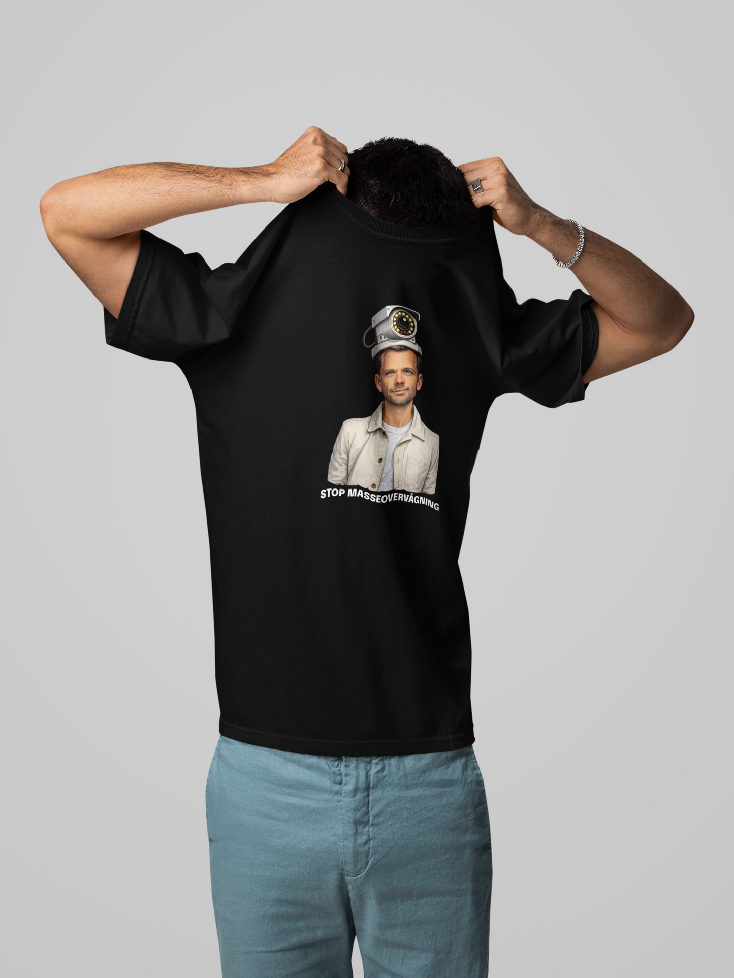 Stop Masseovervågning tshirt