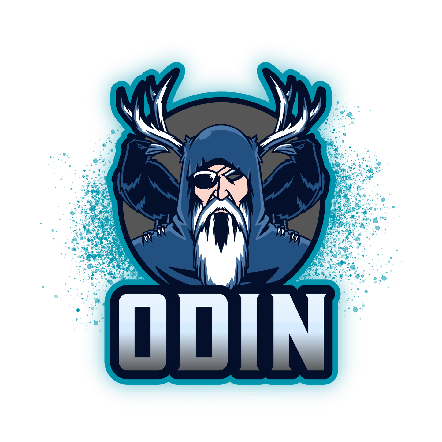 Odin og hans ravne - T-shirt