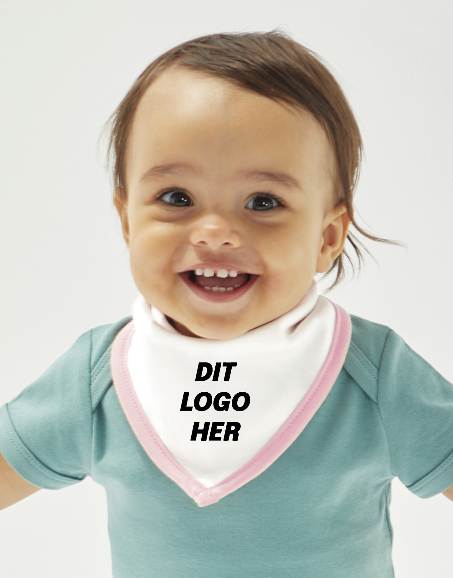 Design din egen Baby Bandana til dåbsgave