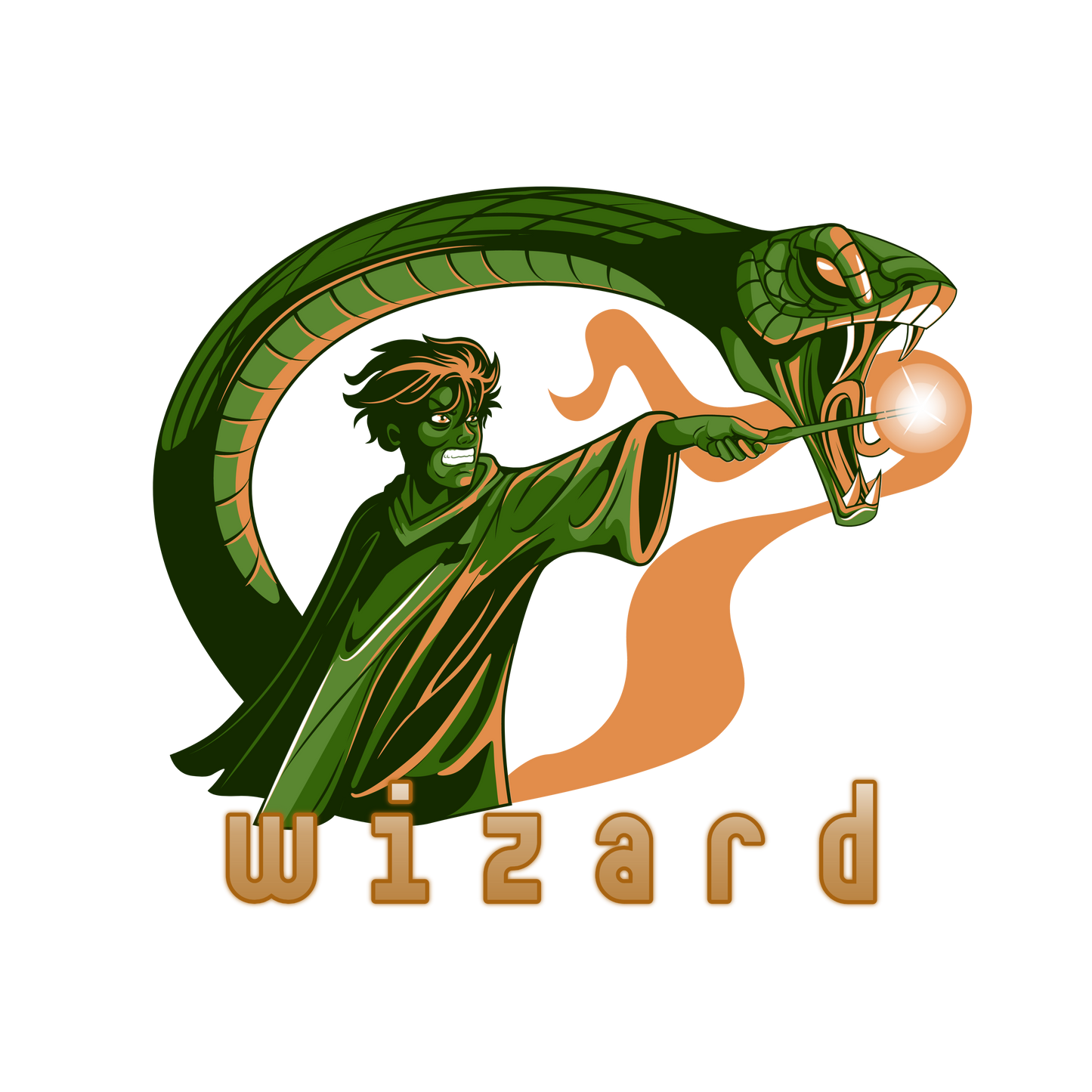Wizard - T-Shirt - Coolshirts.dk