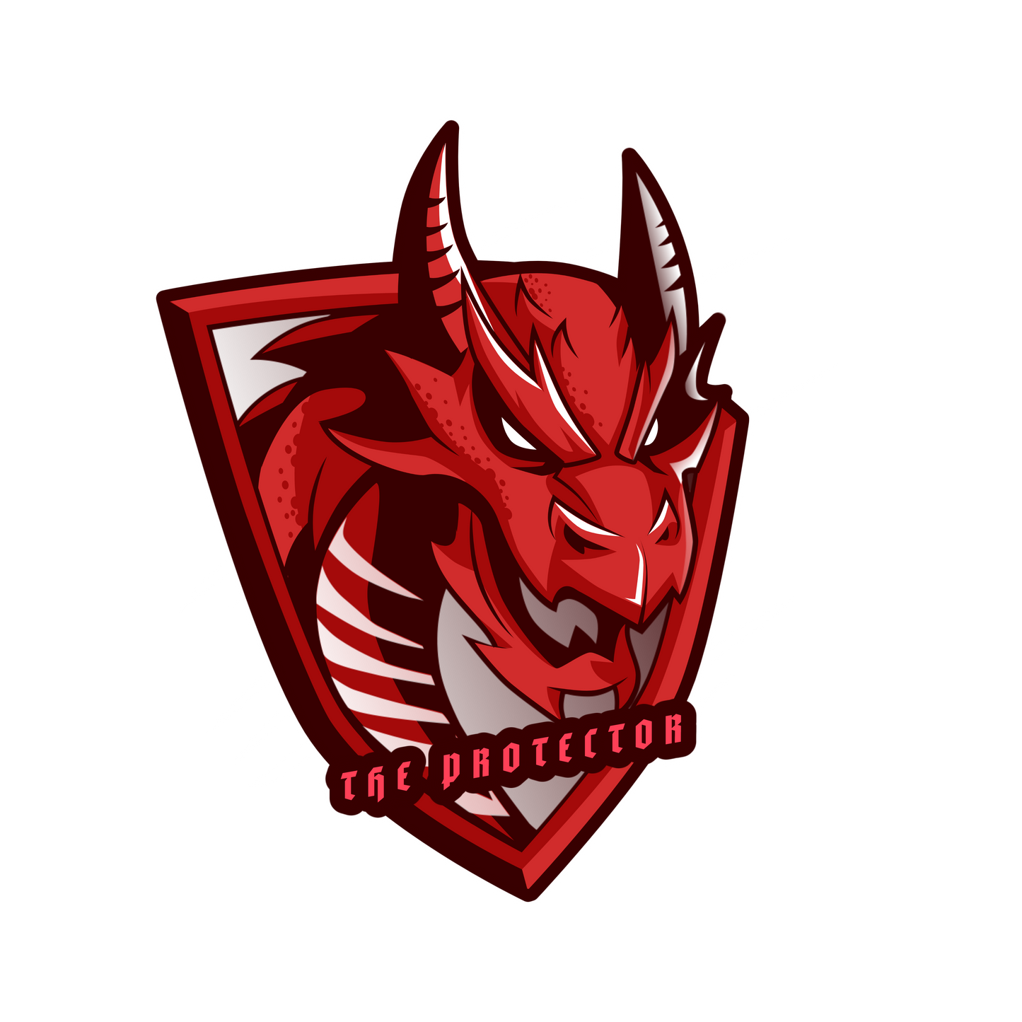 Rød drage - T-shirt