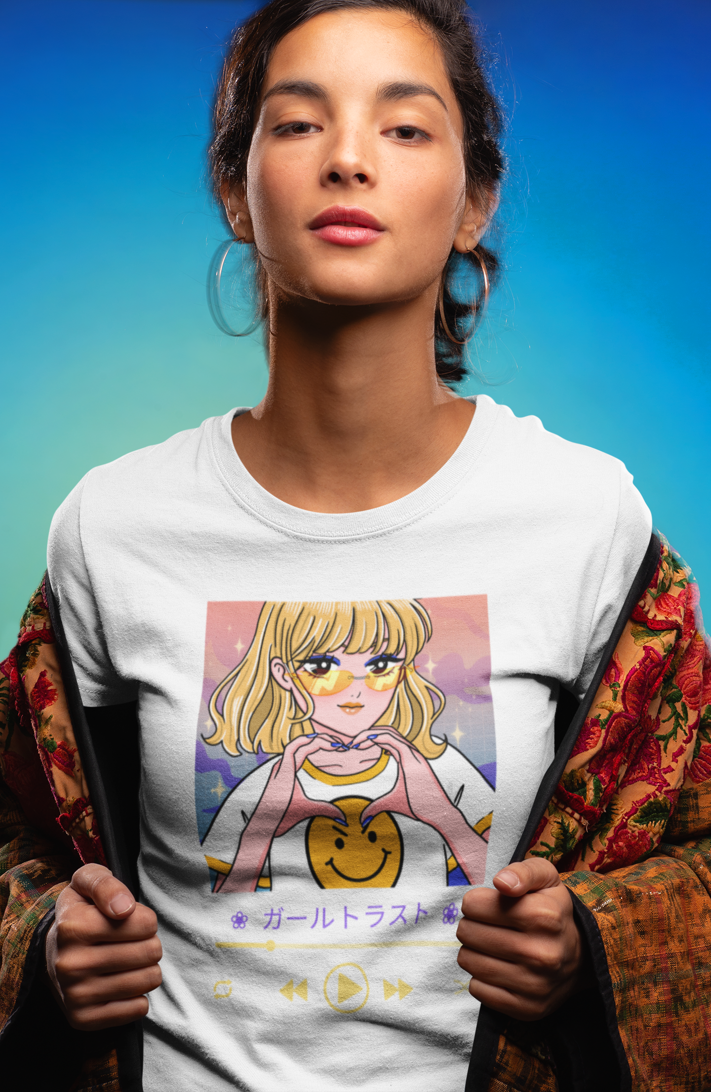 Girl Trust (Japansk Anime) - T-shirt - Coolshirts.dk