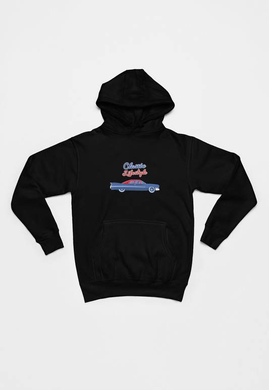 Chevrolet Old School sort Hoodie