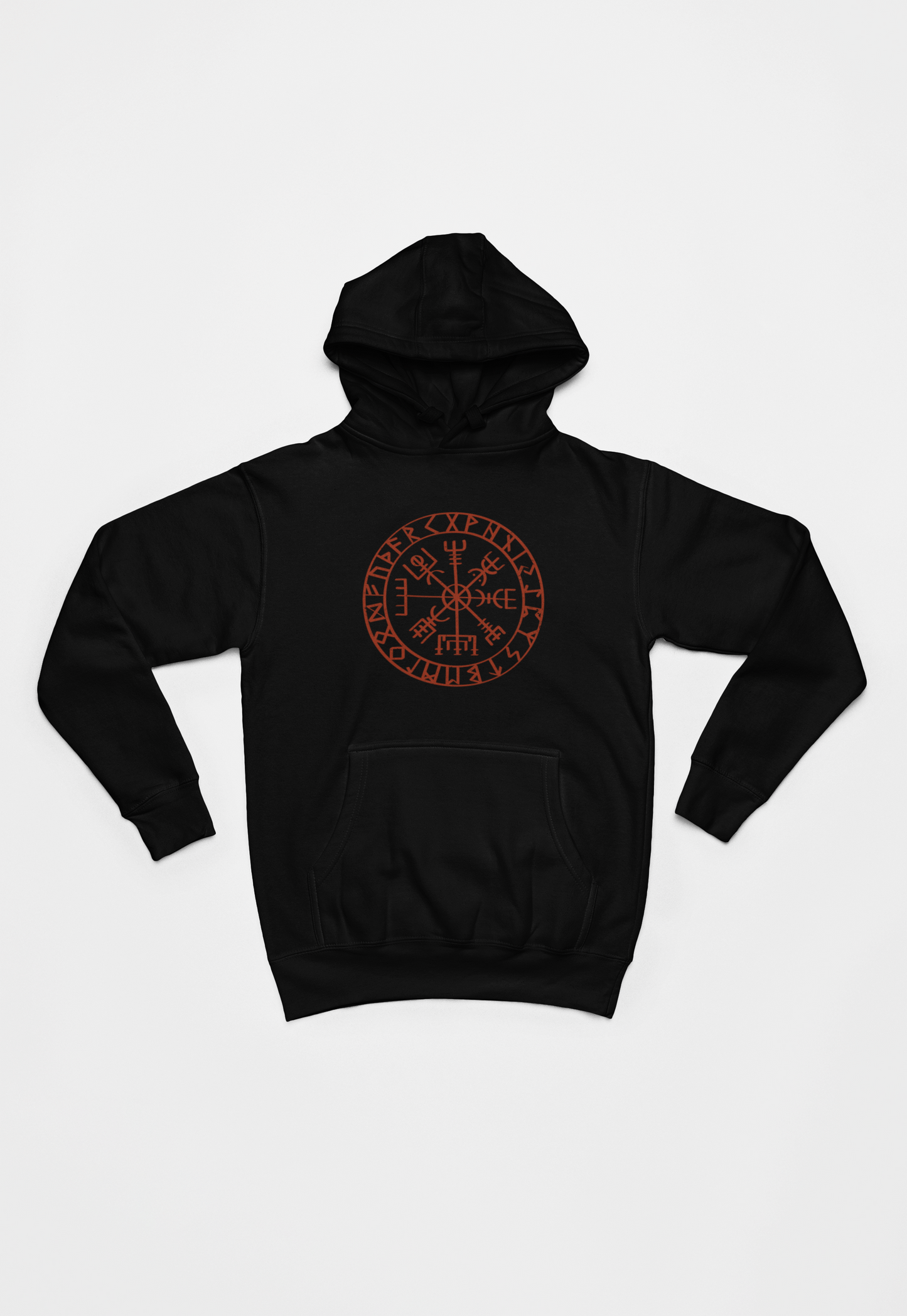 Vegvisir sort Hoodie