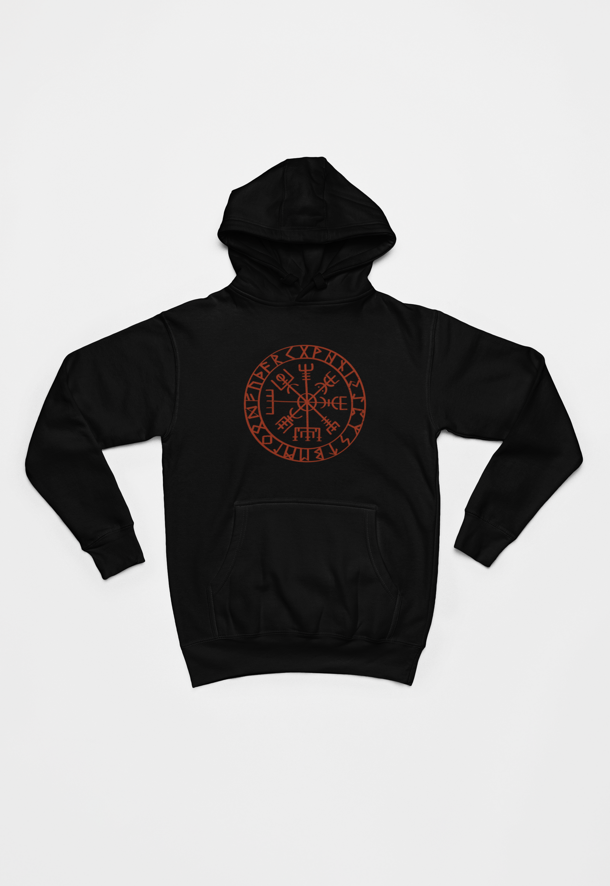 Vegvisir sort Hoodie