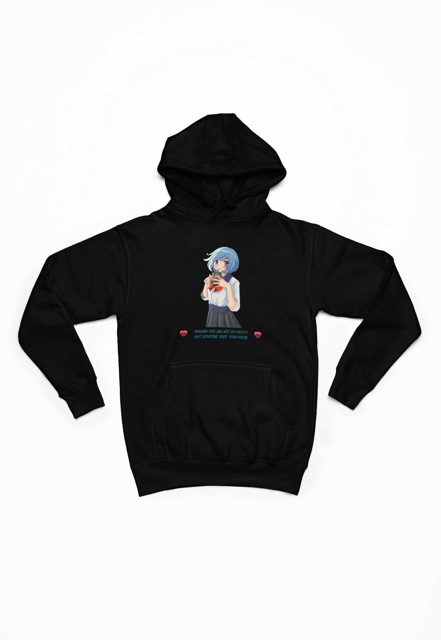 Cute Anime Girl sort Hoodie