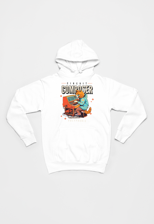 Kat komponist Hoodie