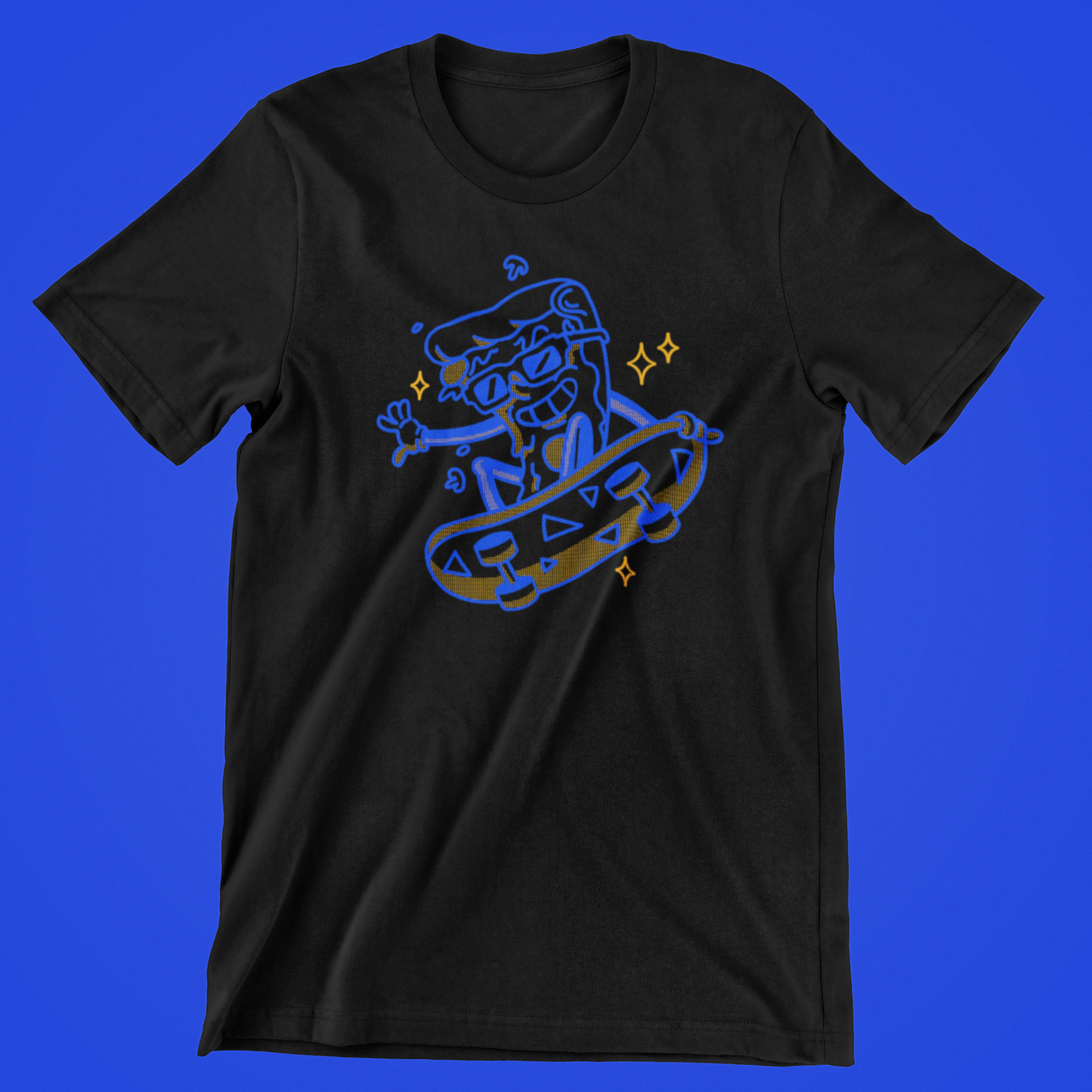pizza slice t-shirt sort