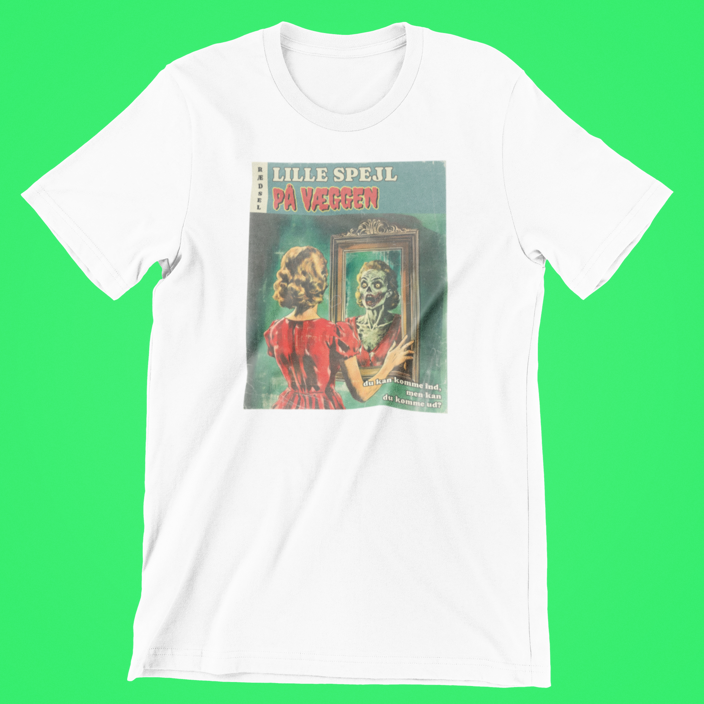 Lille Spejl På Væggen (Halloween) - T-shirt