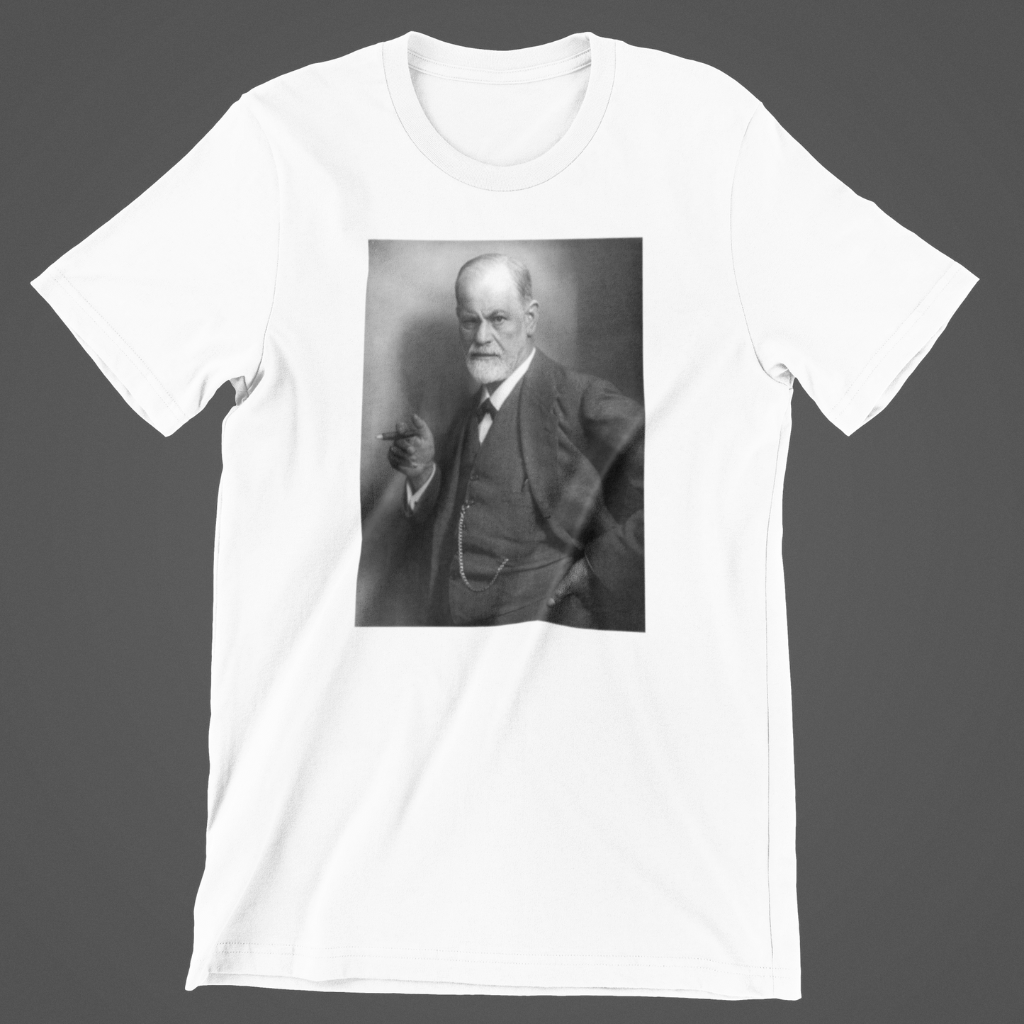 Sigmund Freud hvid T-shirt