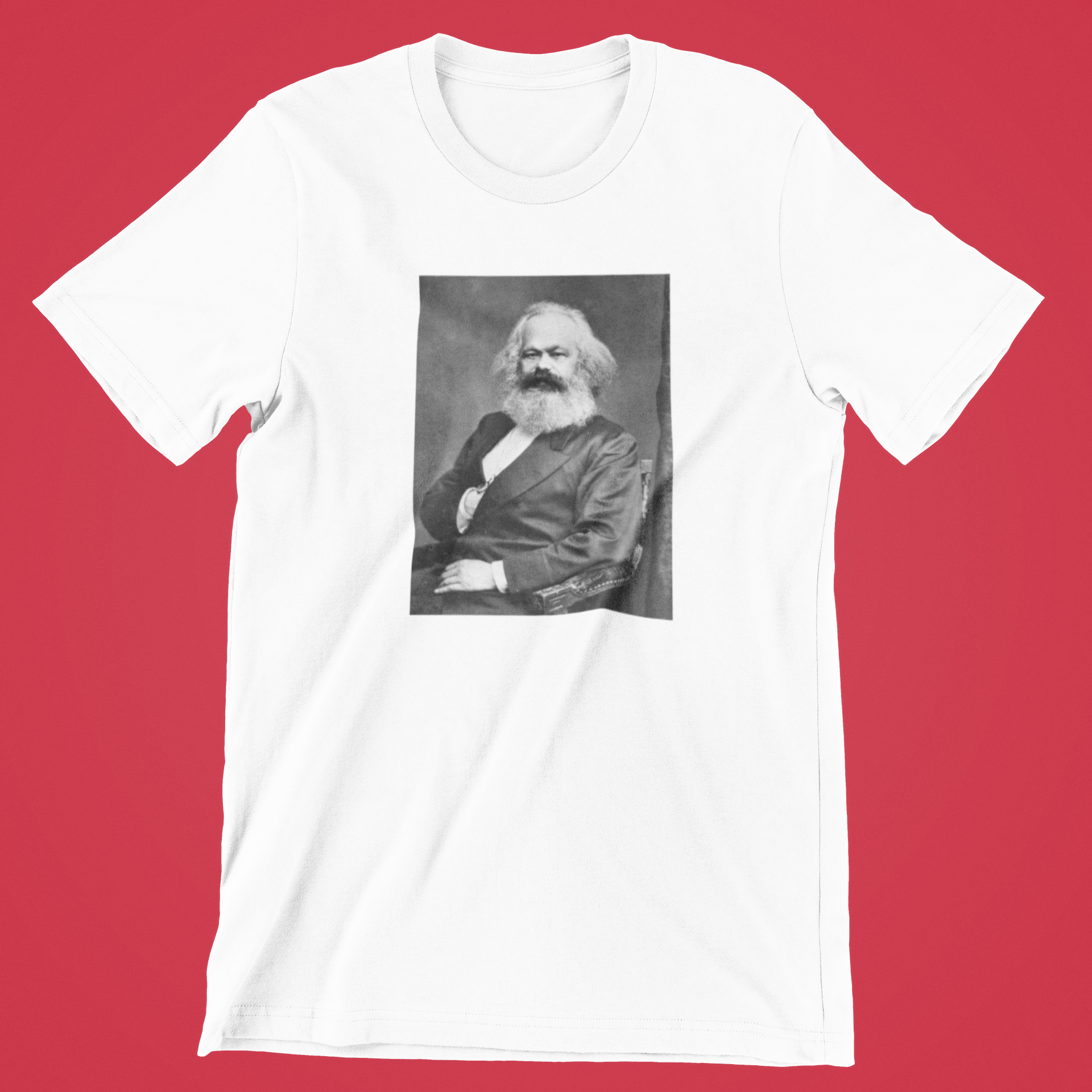 Karl Marx  T-shirt hvid