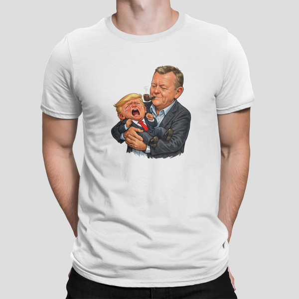 Løkke og Trump - T-shirt - Coolshirts.dk