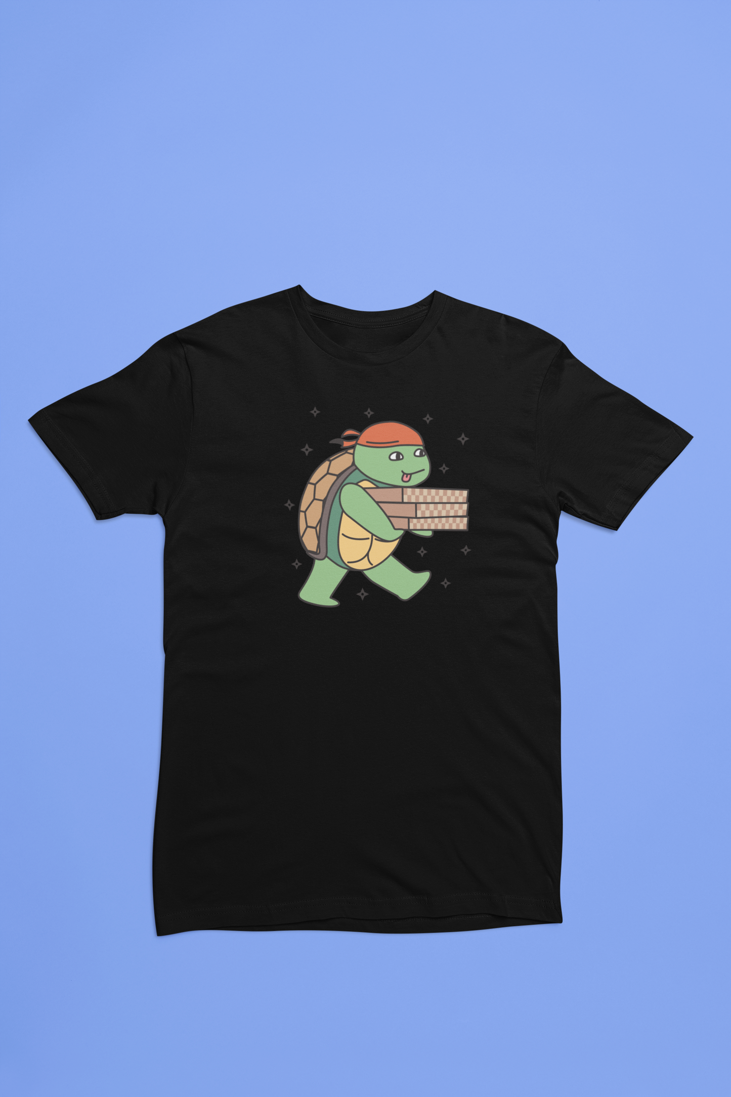 Ninja Turtles - T-shirt i sort