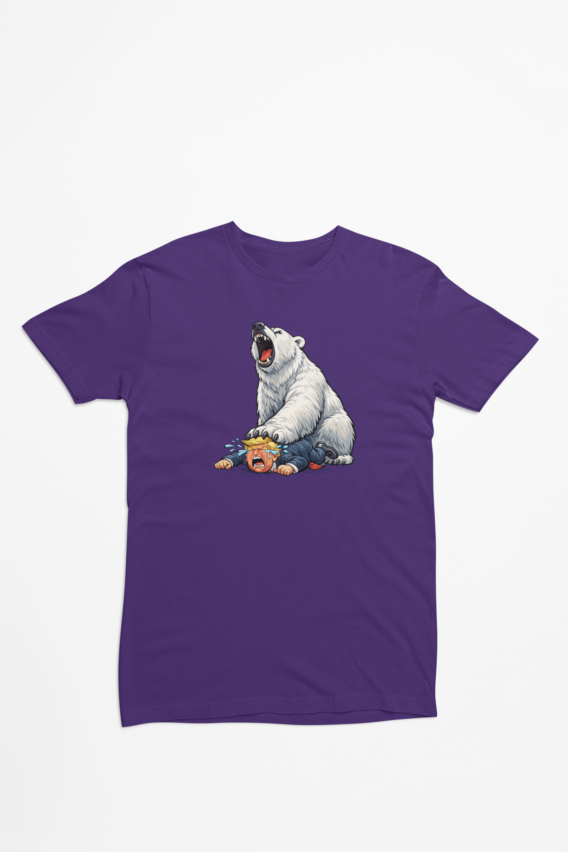 Anti-Trump Grønland - T-shirt - Coolshirts.dk
