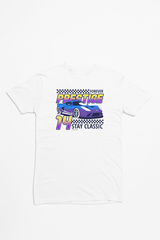 Classic Lowrider Car hvid T-shirt