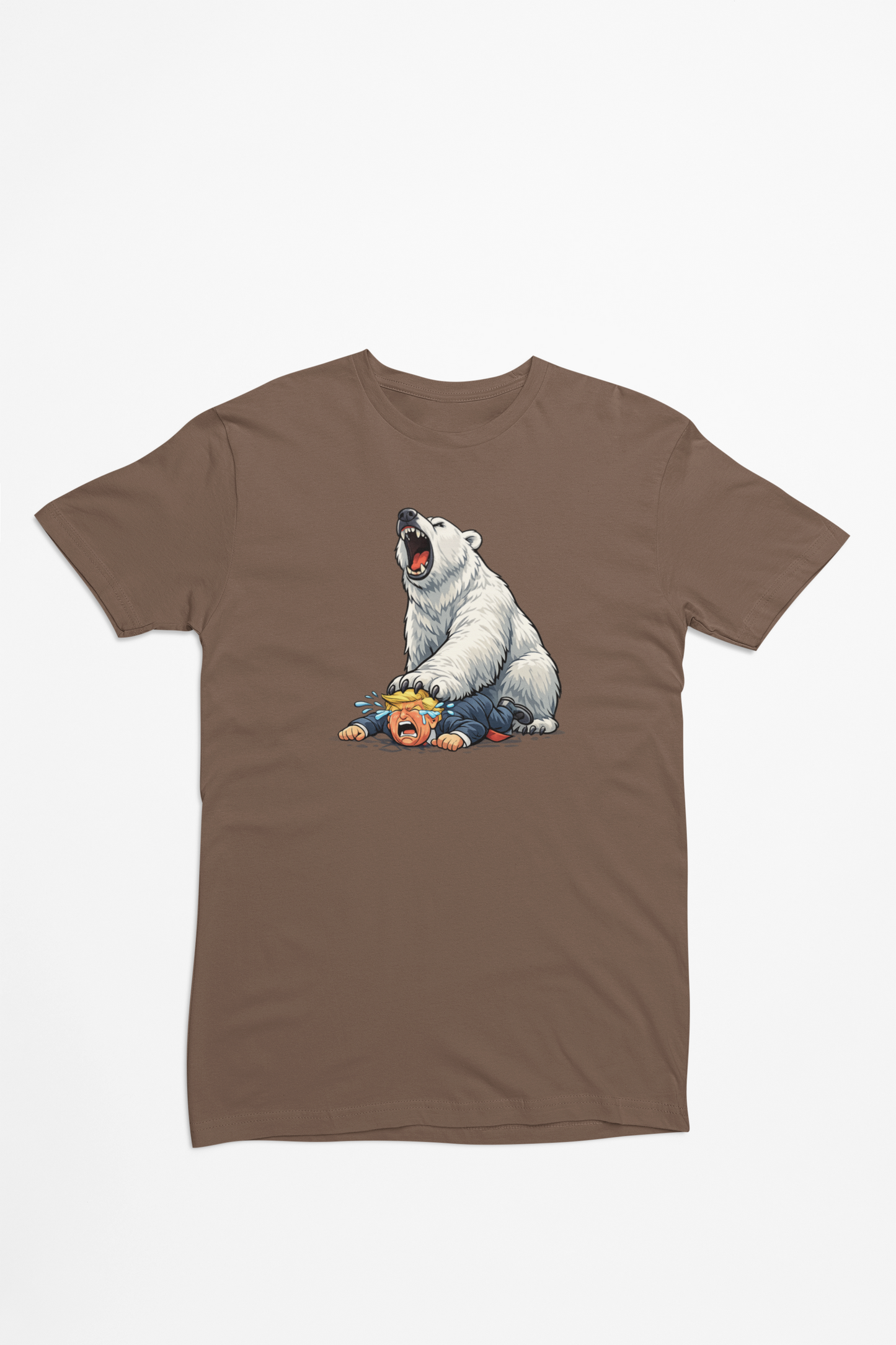Anti-Trump Grønland - T-shirt - Coolshirts.dk
