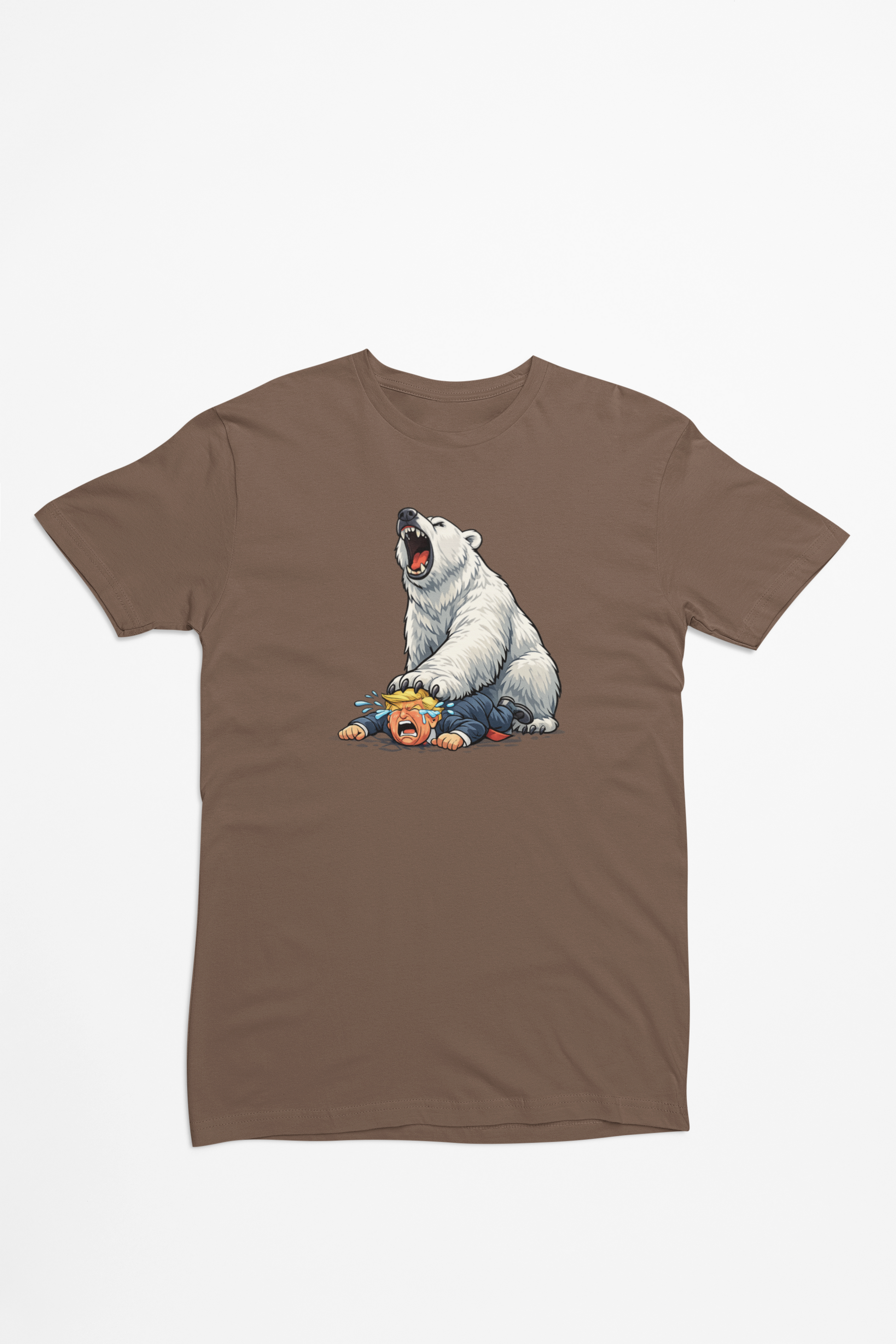 Anti-Trump Grønland - T-shirt - Coolshirts.dk