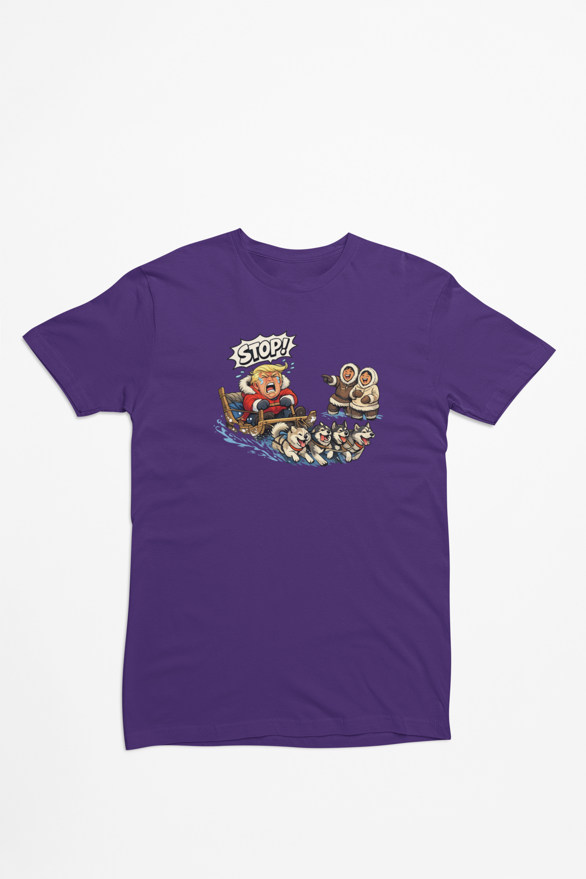 Trump i Grønland - T-shirt - Coolshirts.dk