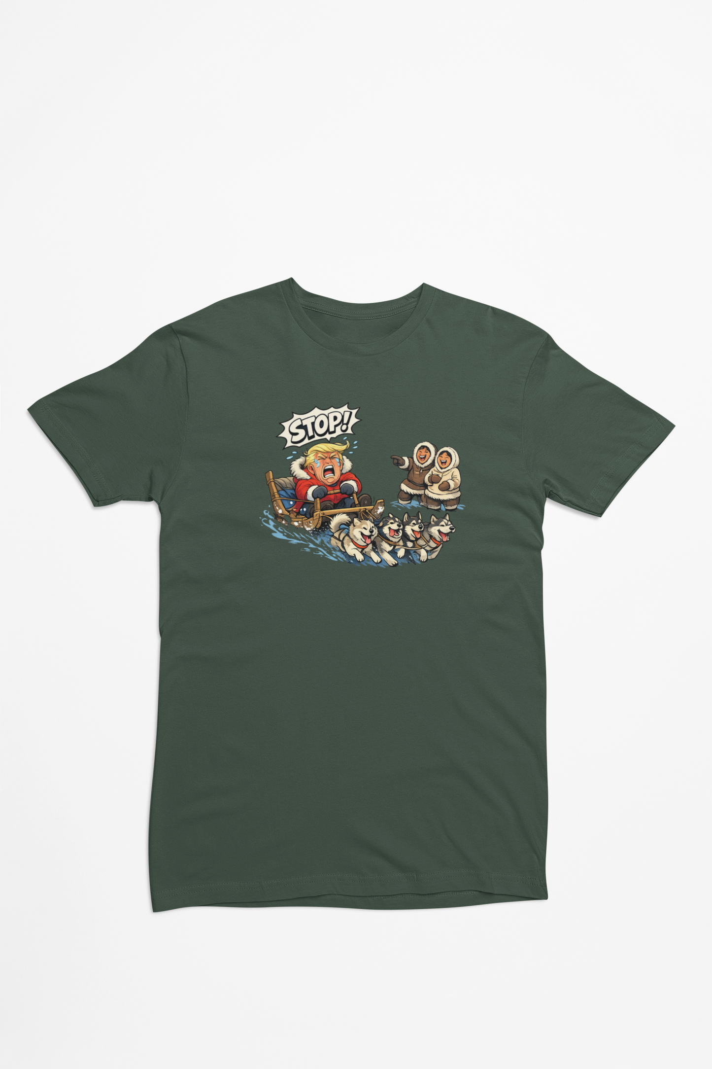 Trump i Grønland - T-shirt - Coolshirts.dk