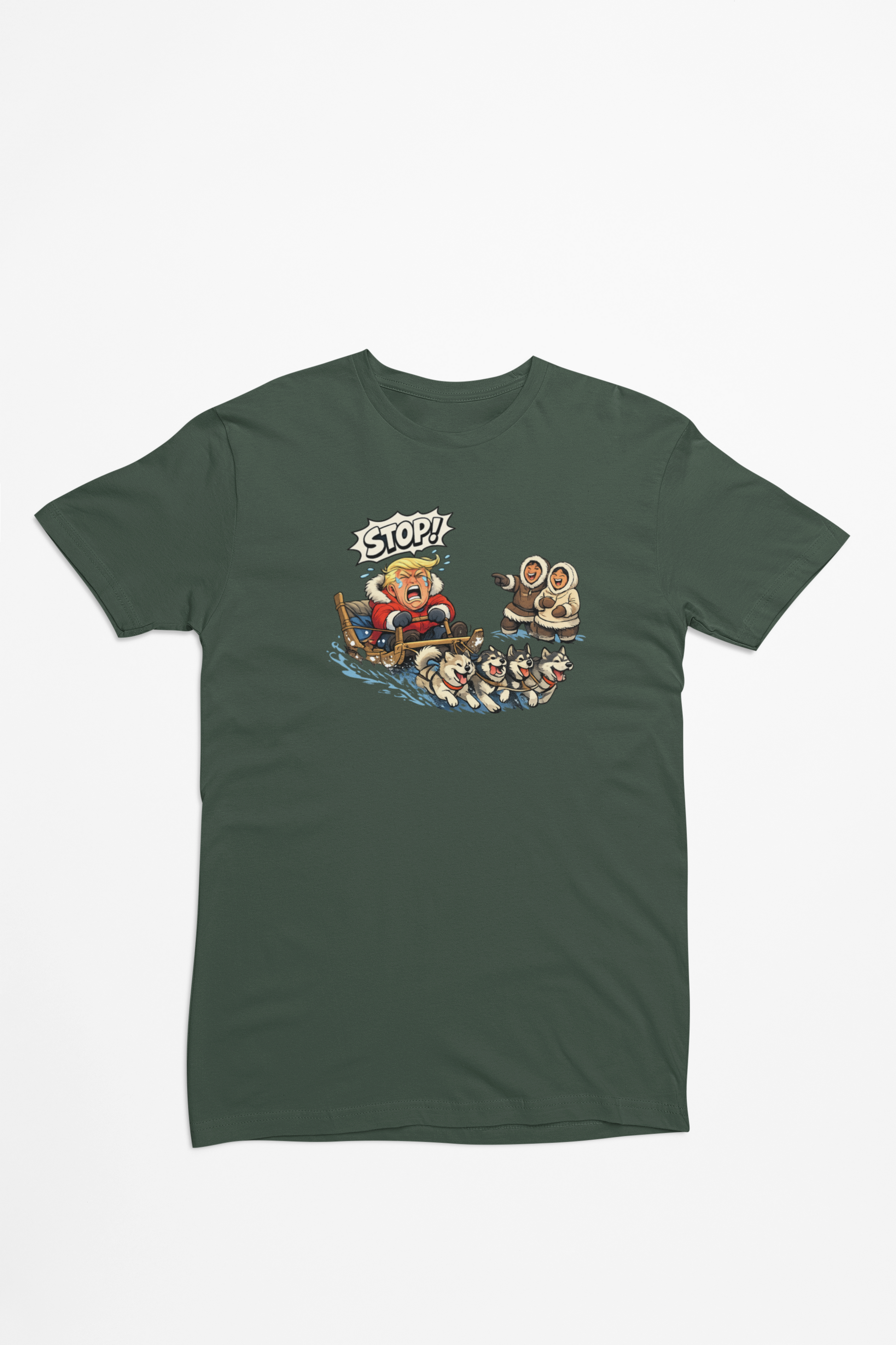 Trump i Grønland - T-shirt - Coolshirts.dk