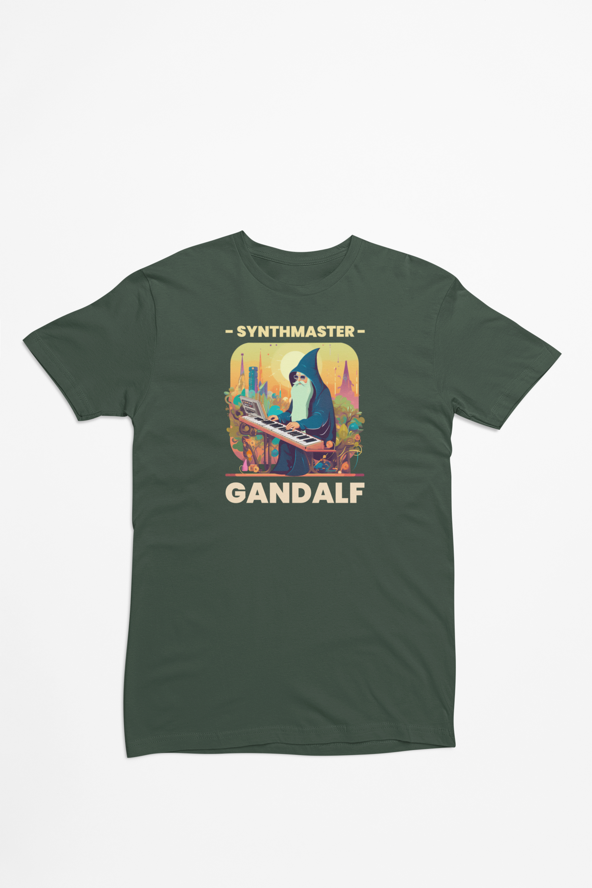Synthmaster Gandalf - T-shirt - Coolshirts.dk