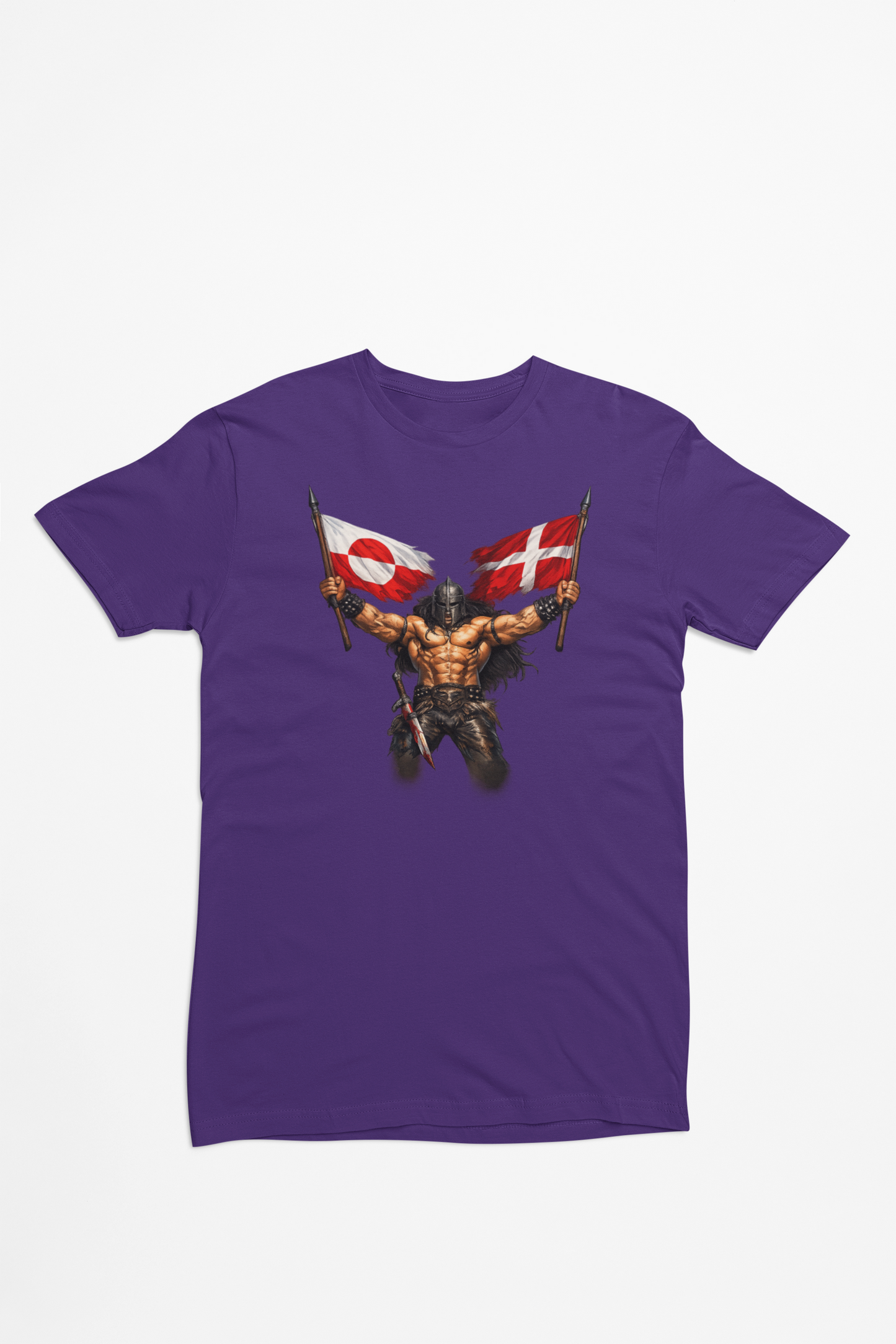 Grønland x Danmark - T-shirt - Coolshirts.dk