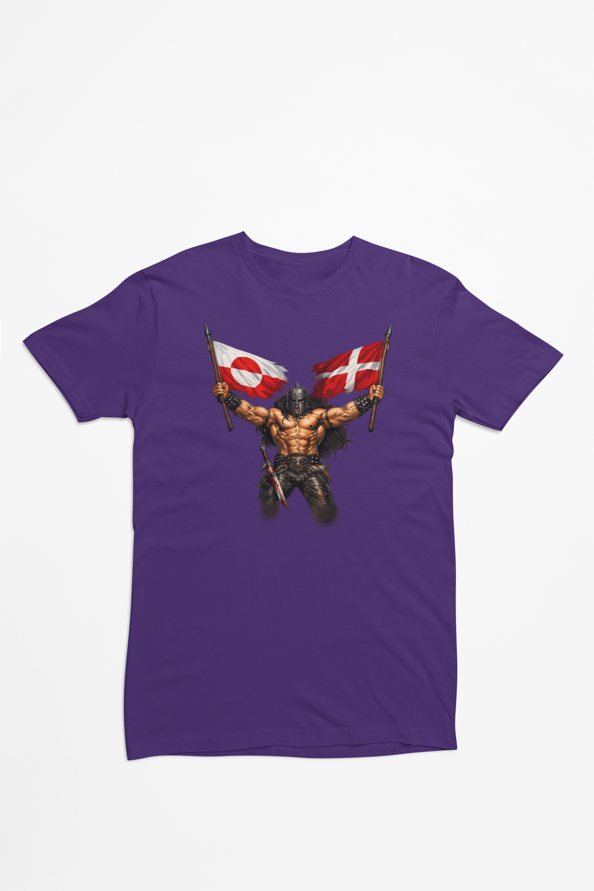 Grønland x Danmark - T-shirt - Coolshirts.dk