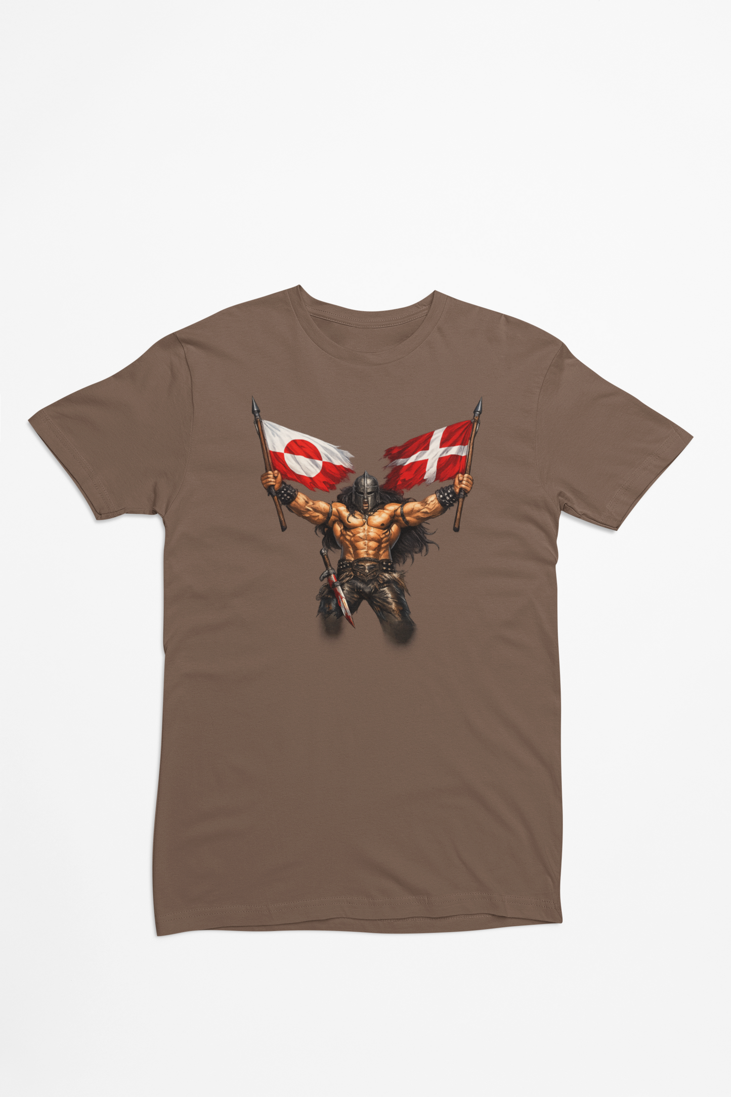 Grønland x Danmark - T-shirt - Coolshirts.dk