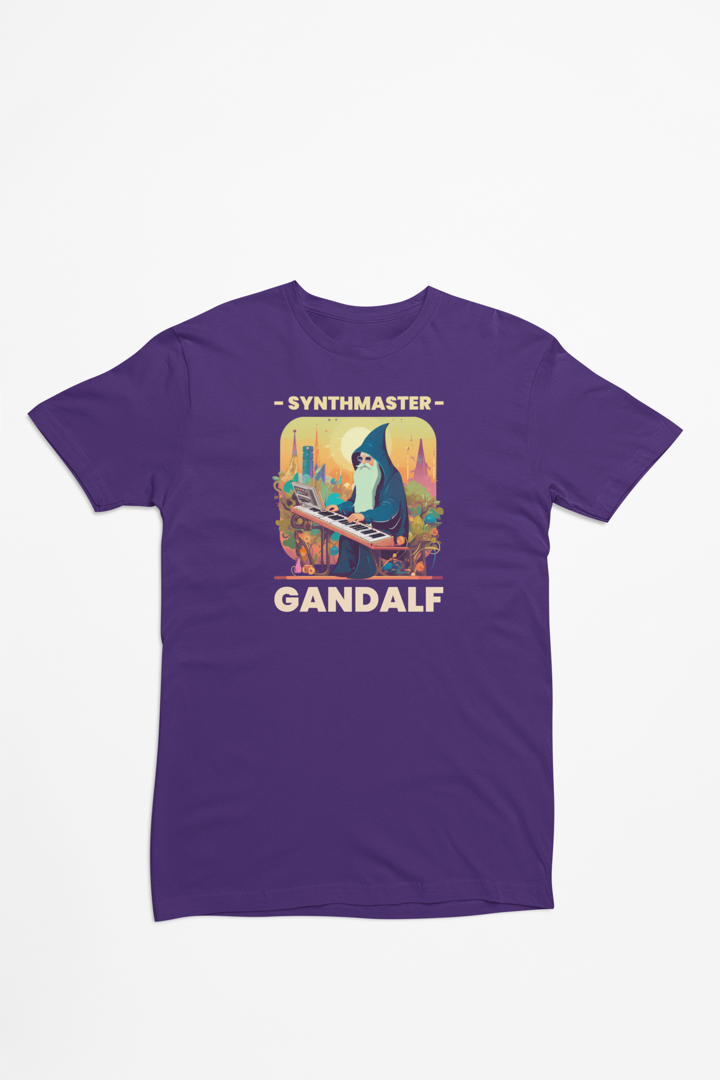 Synthmaster Gandalf - T-shirt - Coolshirts.dk