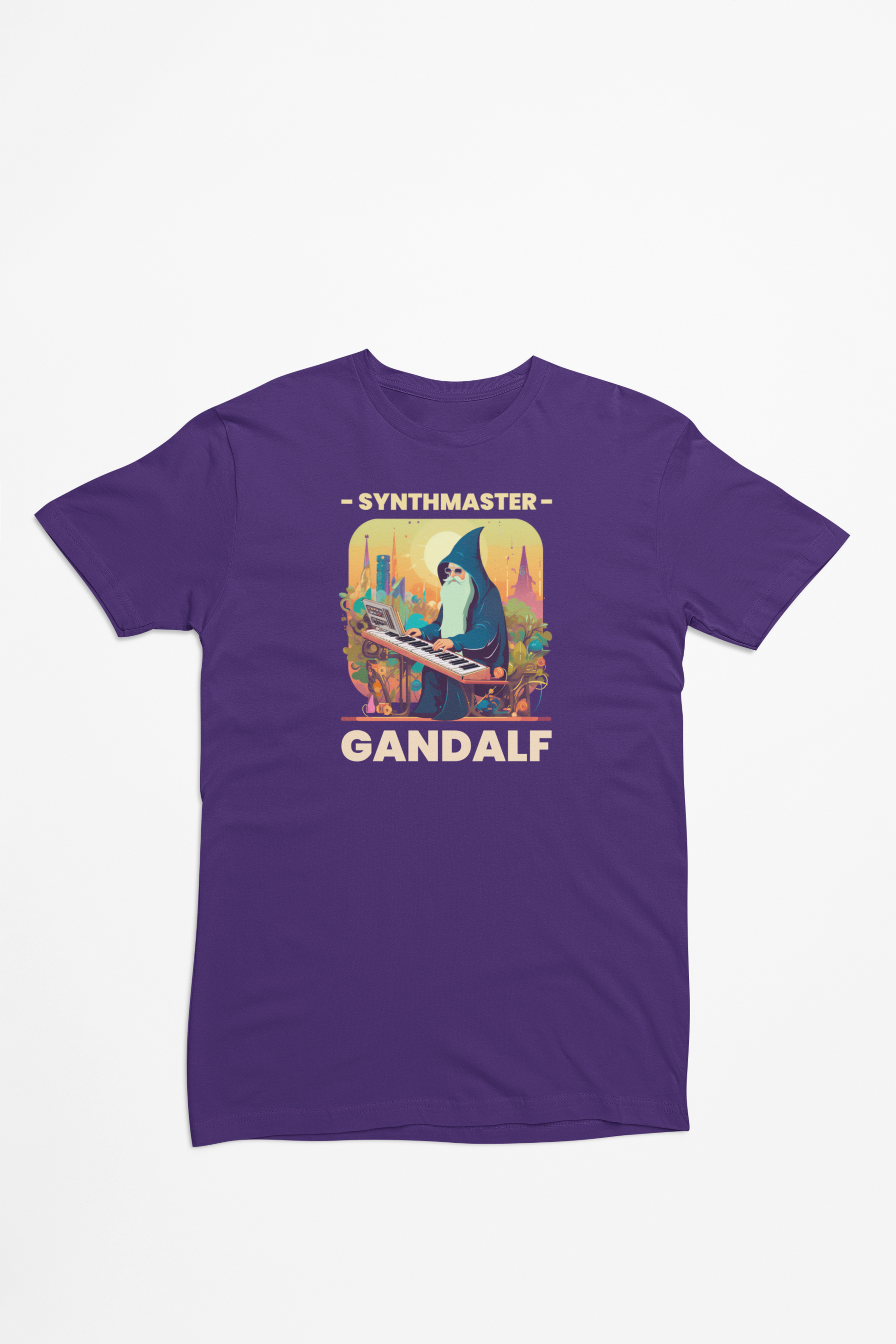 Synthmaster Gandalf - T-shirt - Coolshirts.dk